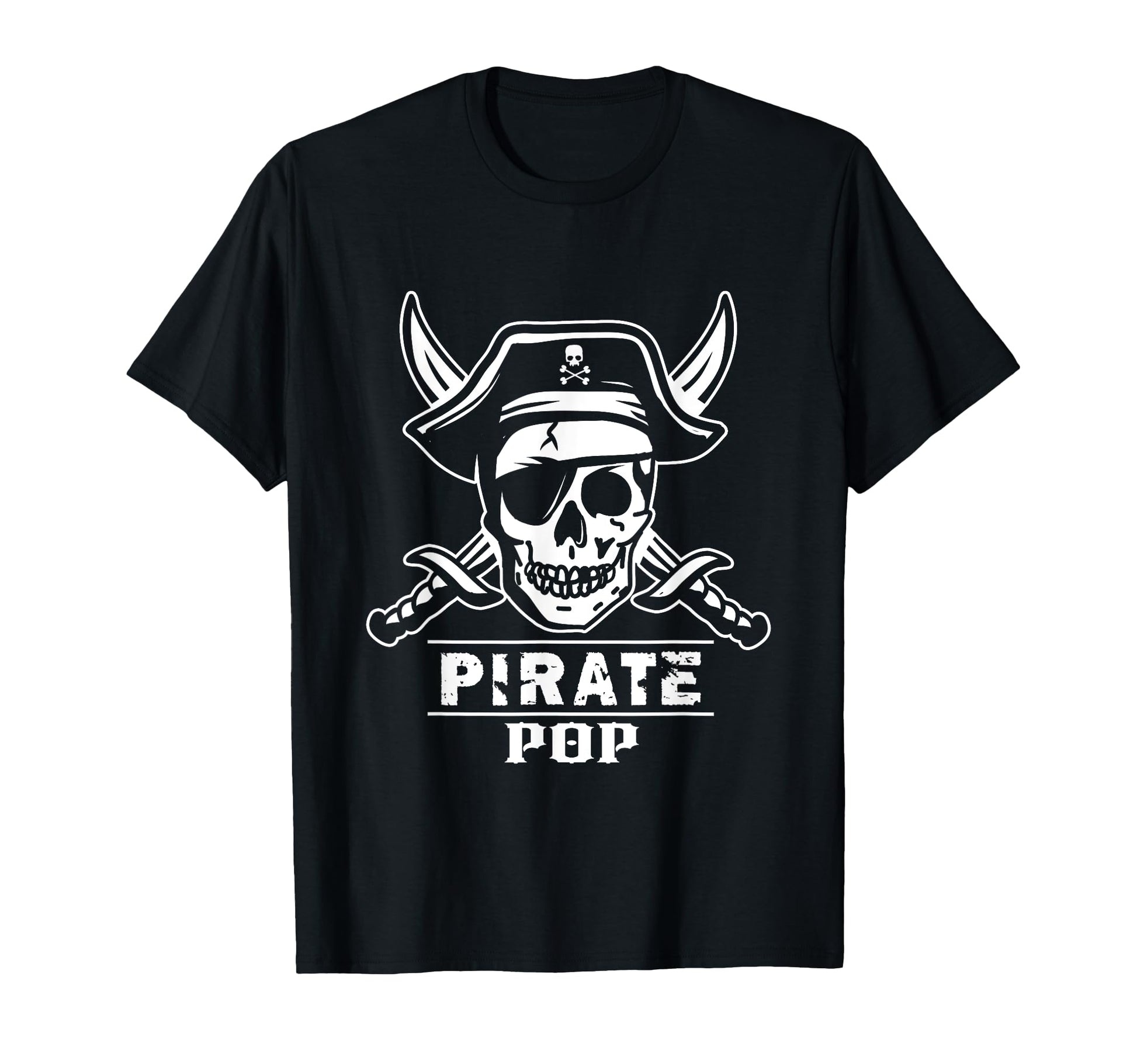 Pirate Pop Pirate Grandpa Captain T-Shirt - Novelty Apparel for Adults - T-Shirt, Sweatshirt, Hoodie