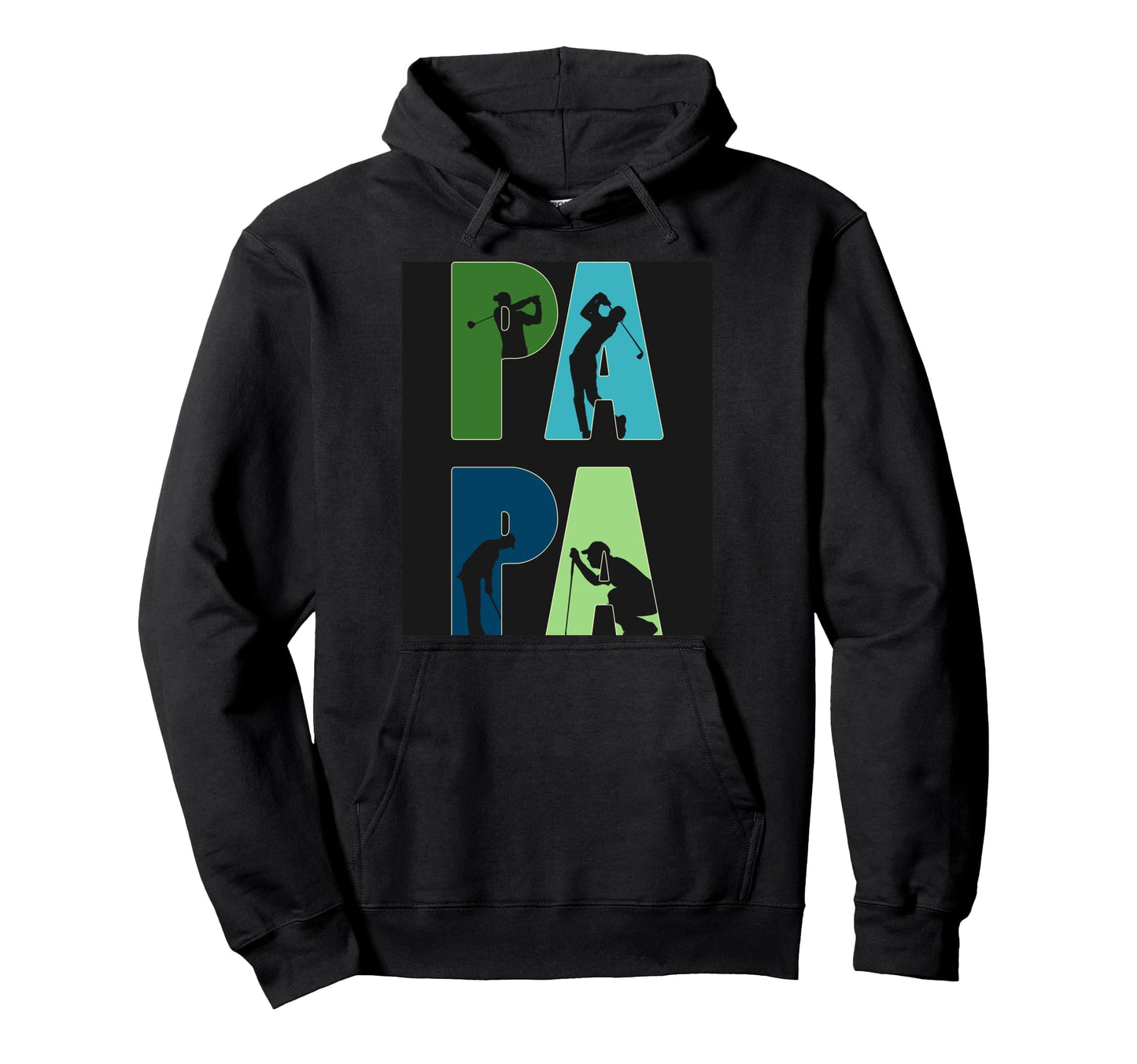 Golfer Themed Dads Hoodie - Trendy Graphic for Adults - T-Shirt, Sweatshirt, Hoodie