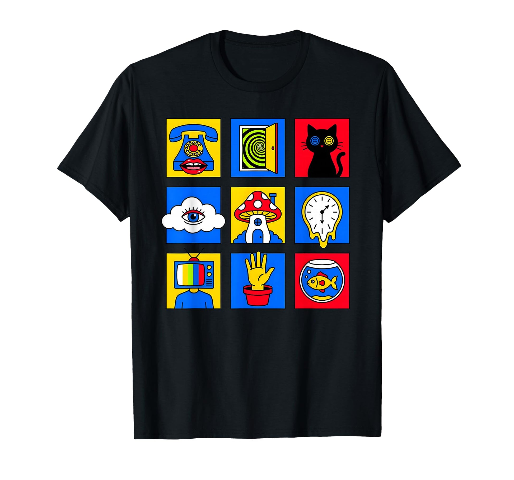 Weirdcore Kidcore Pop Art Surreal Icon T-Shirt - Graphic Print for Adults - T-Shirt, Sweatshirt, Hoodie
