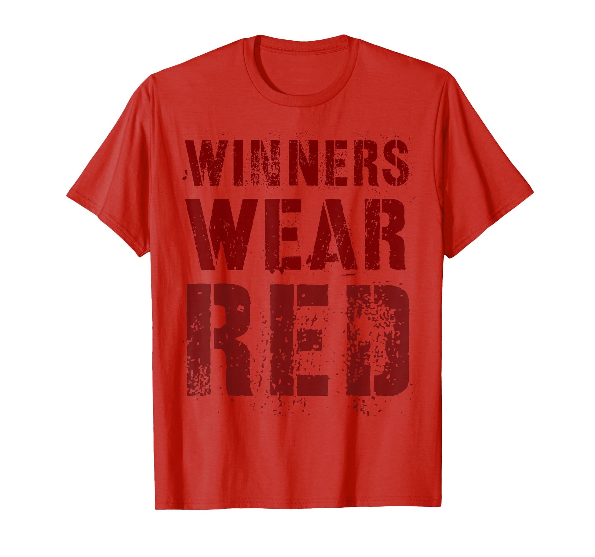 Winners Wear Red Summer Camp Team War T-Shirt - Graphic Print for Adults - T-Shirt, Sweatshirt, Hoodie