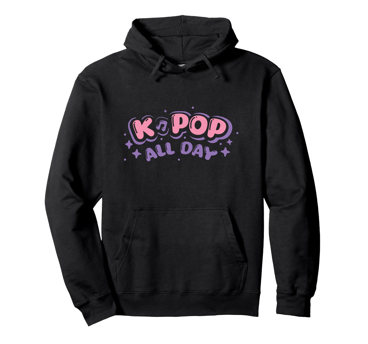 K Pop Korean Pop All Day Funny South Hoodie - Casual Everyday Wear Unisex - T-Shirt, Sweatshirt, Hoodie
