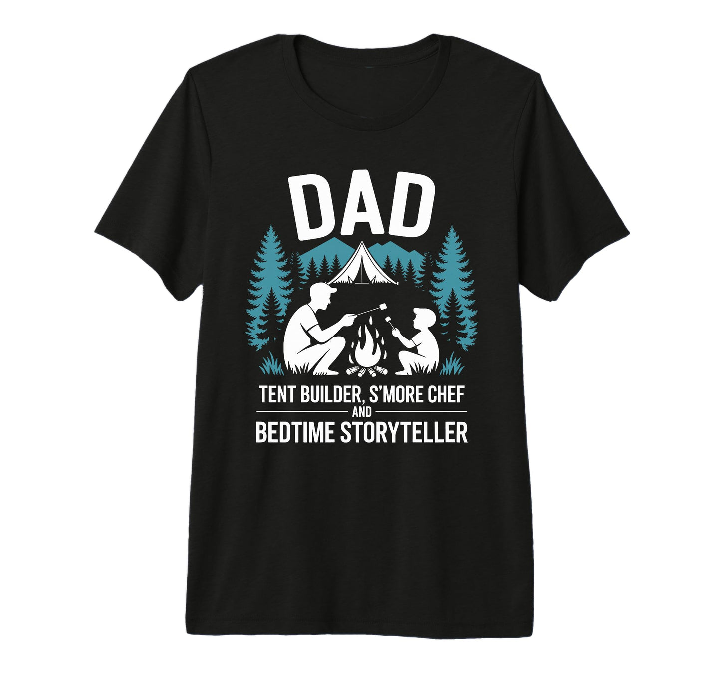 Funny Camping Dad Camper And Nature T-Shirt - Streetwear Style Unisex - T-Shirt, Sweatshirt, Hoodie