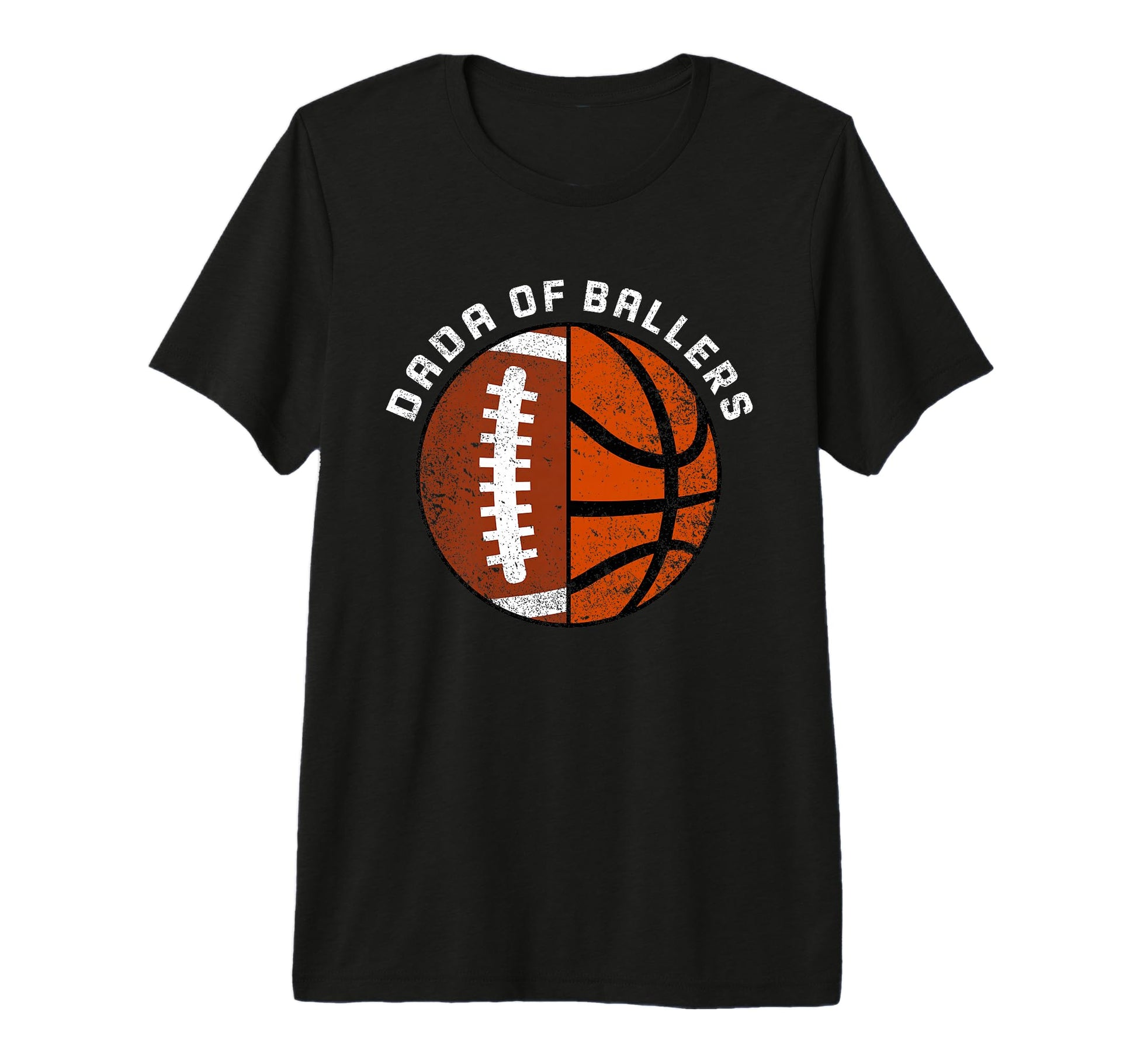 Mens Dada Ballers Funny Football T-Shirt - Trendy Graphic Men Women - T-Shirt, Sweatshirt, Hoodie