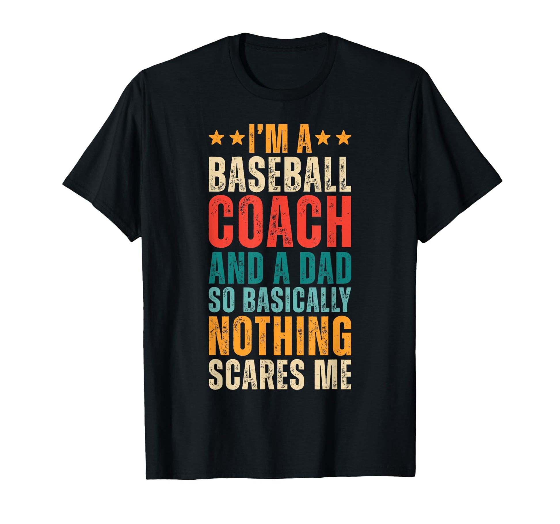 Baseball Coach And Dad Funny Father T-Shirt - Minimalist Print Men Women - T-Shirt, Sweatshirt, Hoodie