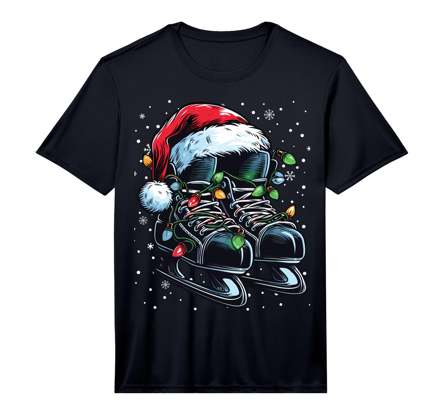 Hockey Skates Ice Hockey Performance T-Shirt - Novelty Apparel Unisex - T-Shirt, Sweatshirt, Hoodie
