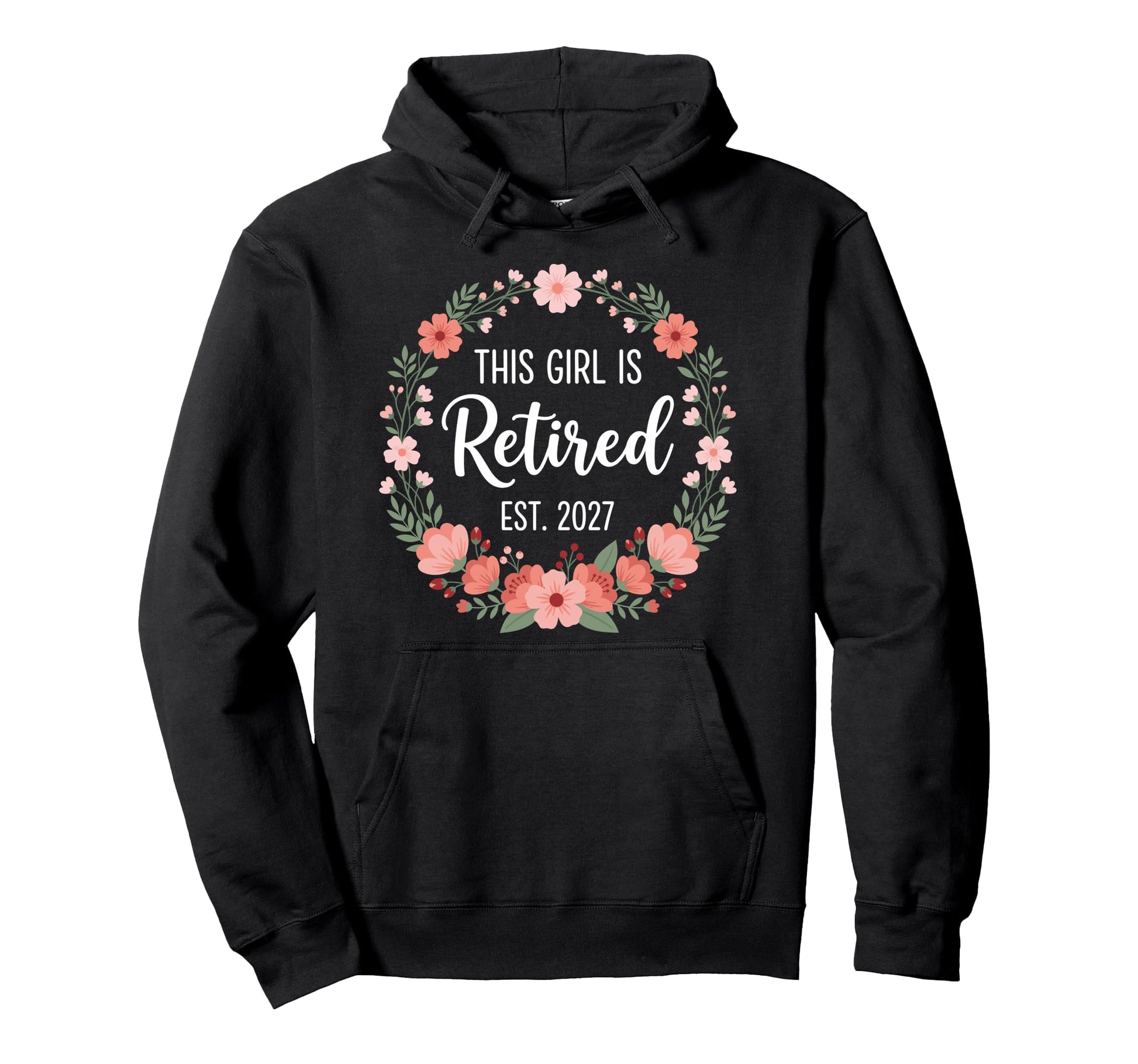 This Is Retired 2027 Retirement Hoodie - Custom Art Print for Adults - T-Shirt, Sweatshirt, Hoodie