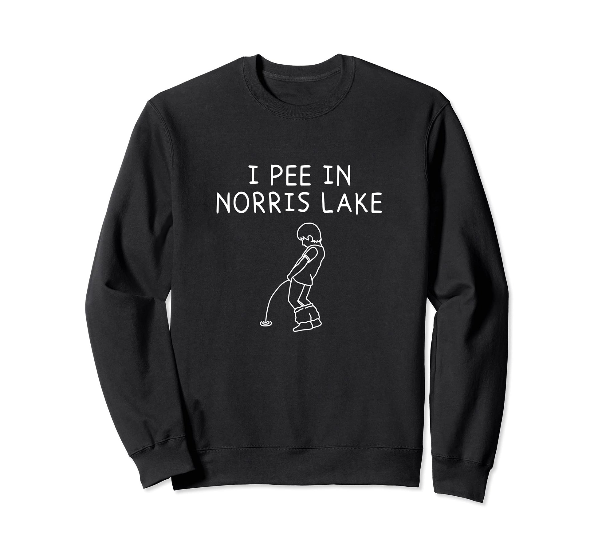 I Pee Norris Lake Camping Drinking Sweatshirt - Custom Art Print Men Women - T-Shirt, Sweatshirt, Hoodie