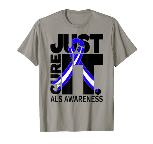 Als Awareness Just Cure Als Black T-Shirt - Fun Novelty Design Unisex - T-Shirt, Sweatshirt, Hoodie