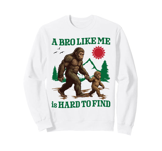 Brother Like Me Bigfoot Sasquatch Sweatshirt - Custom Art Print for Adults - T-Shirt, Sweatshirt, Hoodie