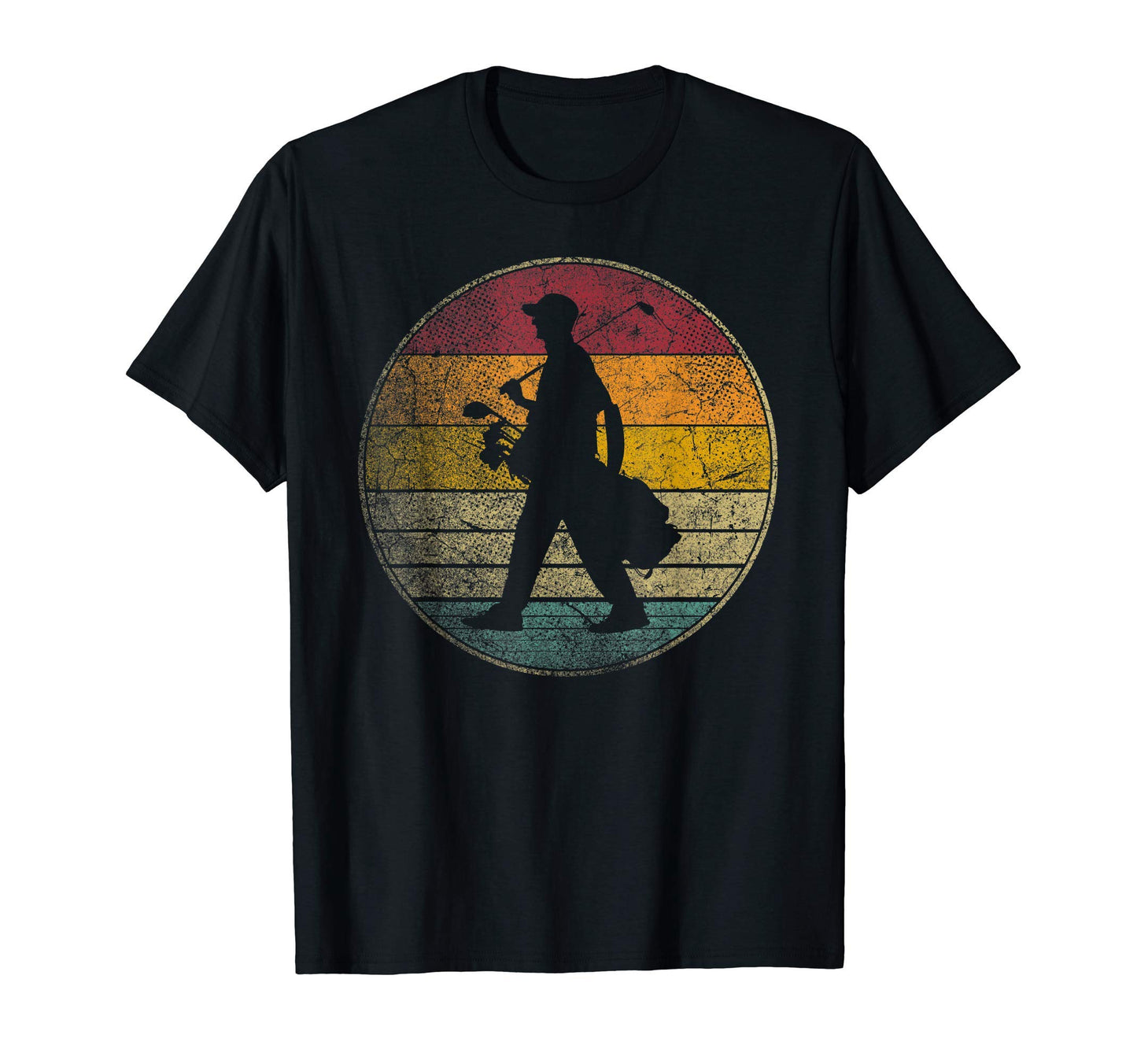 Golf Golfer Golfing Distressed Dad T-Shirt - Unique Graphic for Adults - T-Shirt, Sweatshirt, Hoodie