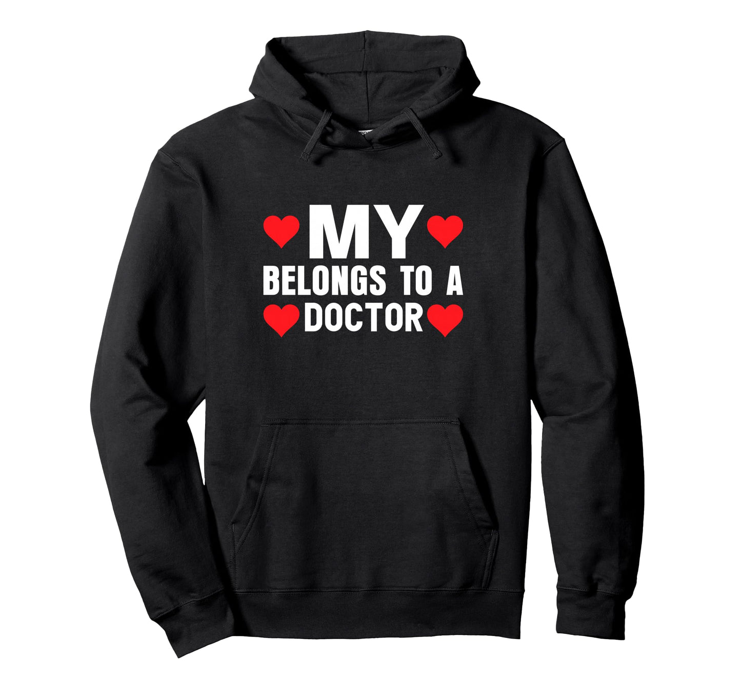 My Heart Belongs To Doctor Hoodie - Aesthetic Graphic Men Women - T-Shirt, Sweatshirt, Hoodie