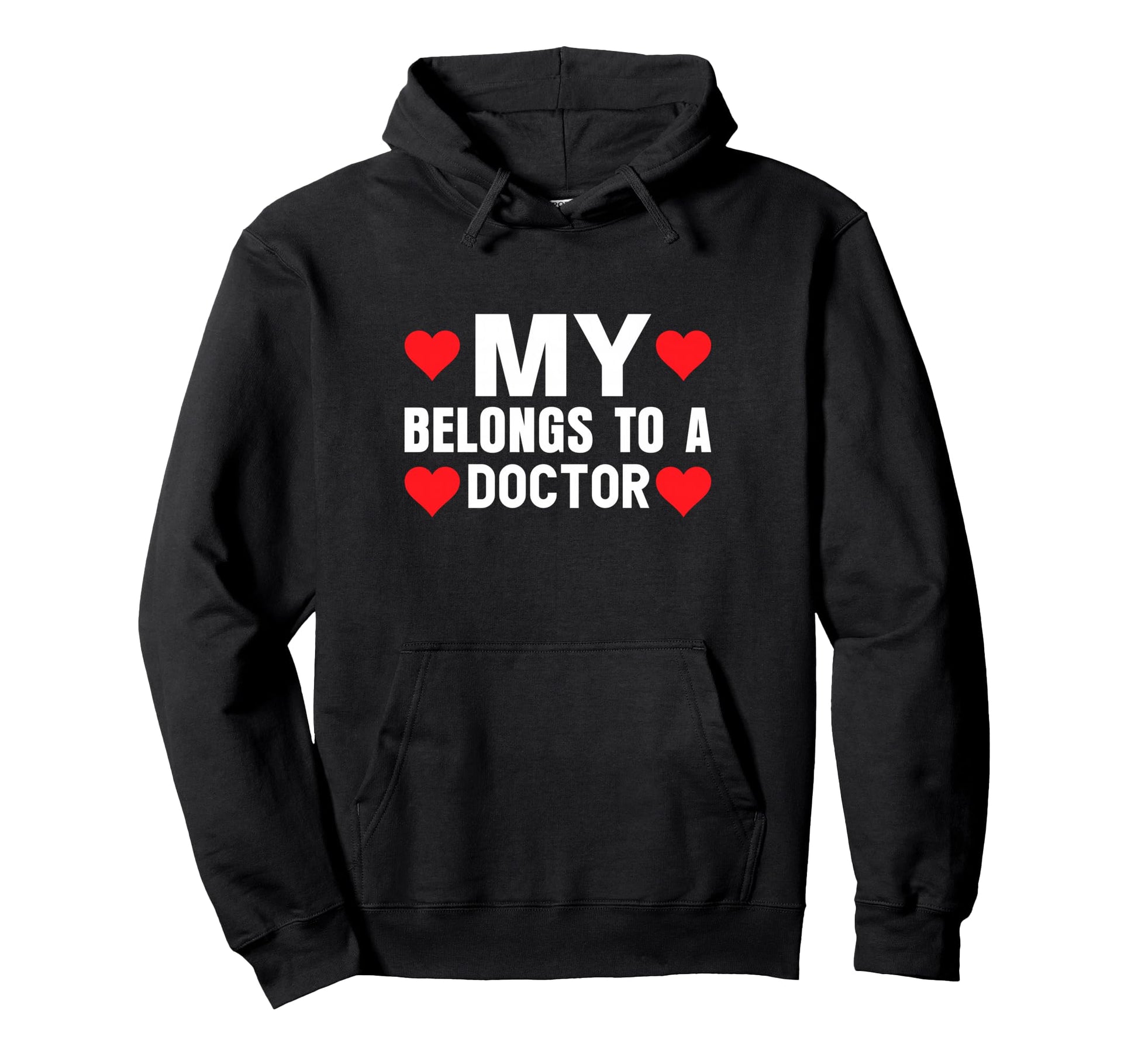 My Heart Belongs To Doctor Hoodie - Aesthetic Graphic Men Women - T-Shirt, Sweatshirt, Hoodie