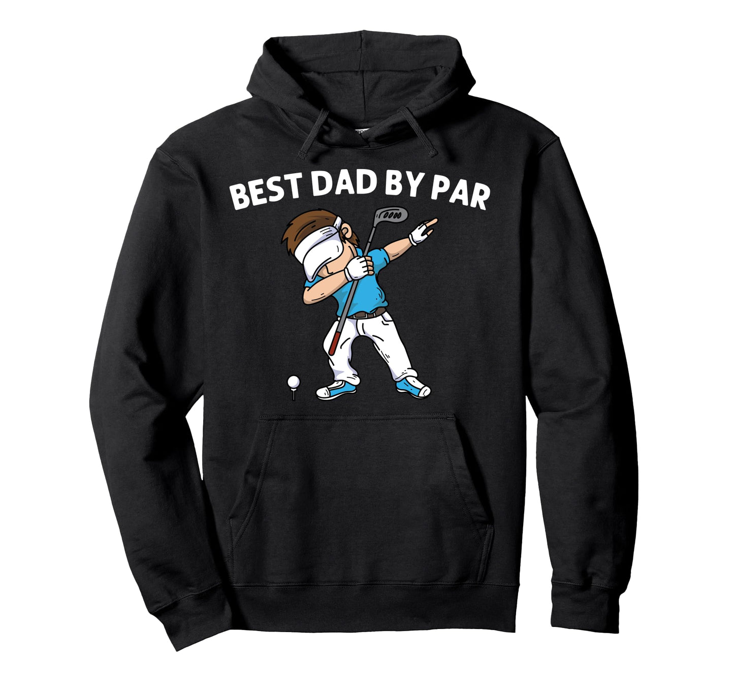 Golf Dad Papa Golfing Golf Cart Par Hoodie - Novelty Apparel for Adults - T-Shirt, Sweatshirt, Hoodie
