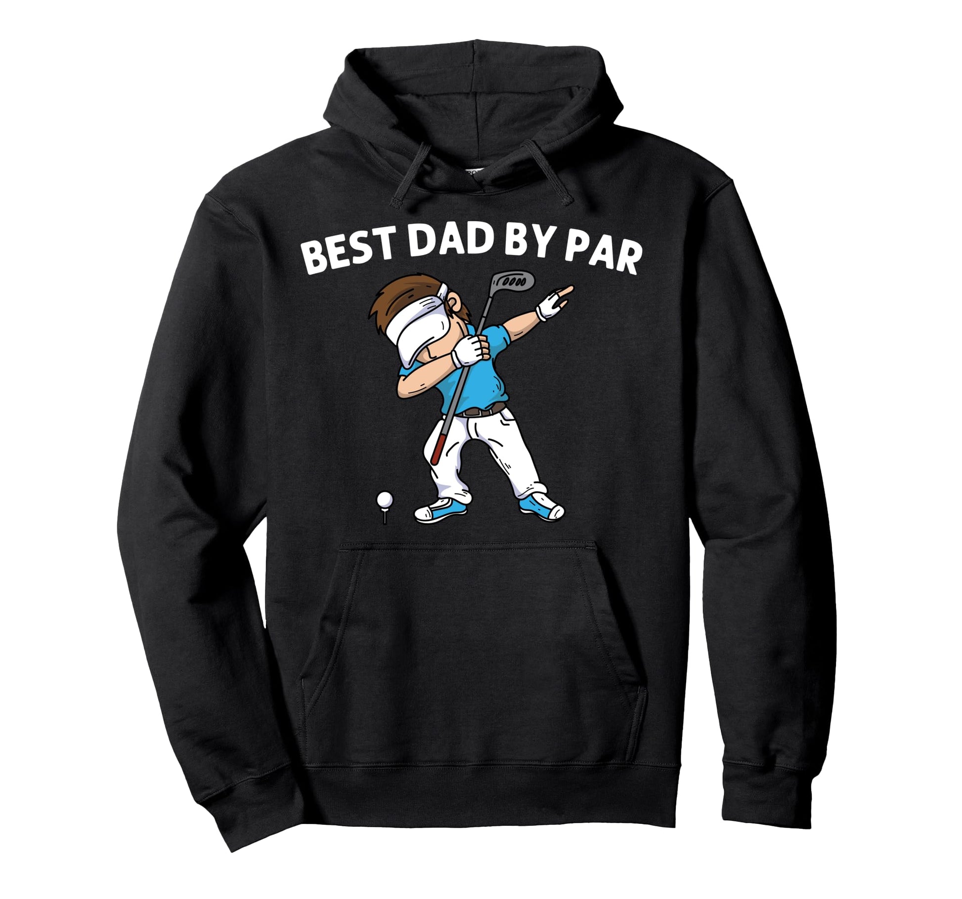 Golf Dad Papa Golfing Golf Cart Par Hoodie - Novelty Apparel for Adults - T-Shirt, Sweatshirt, Hoodie