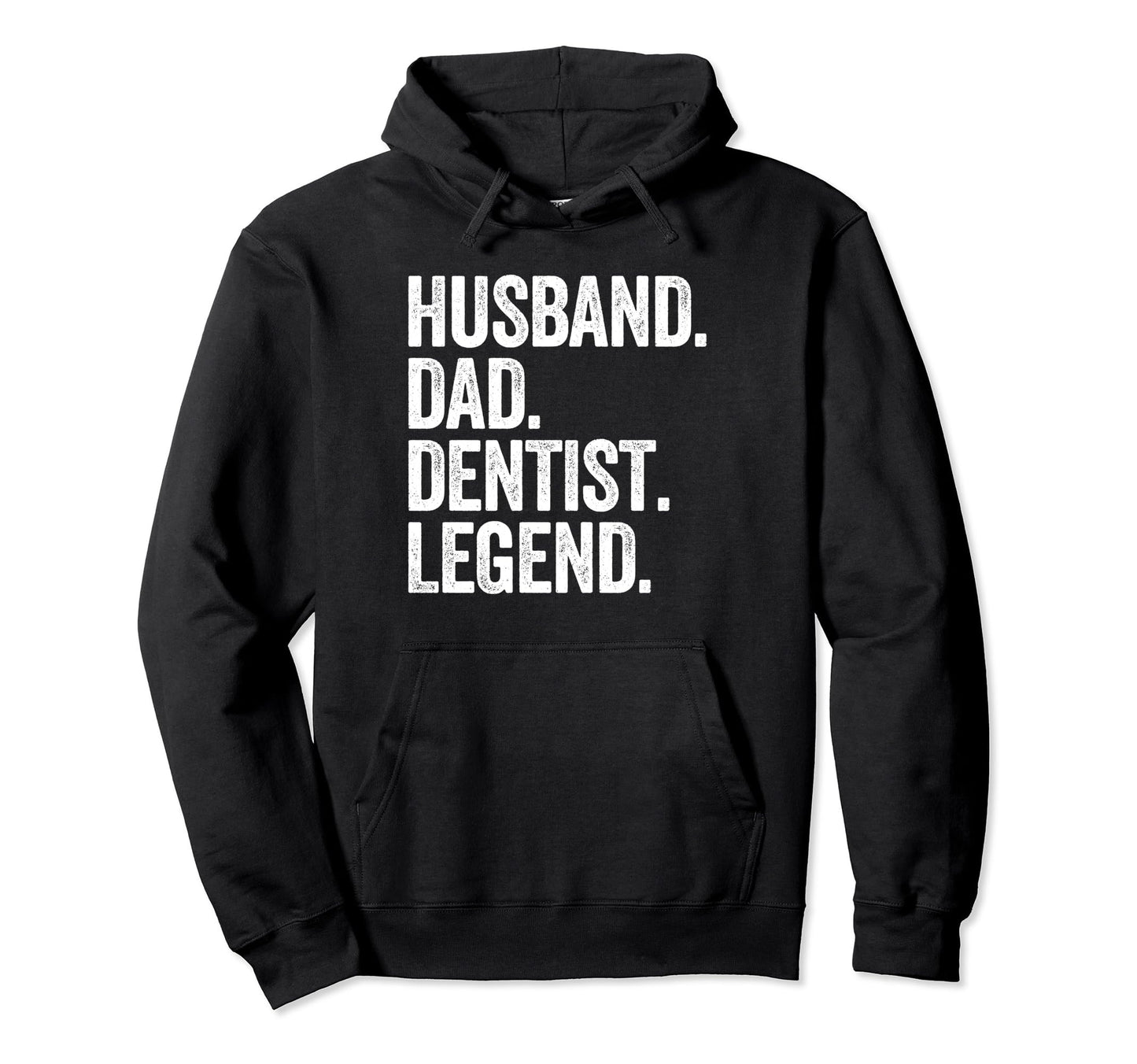 Husband Dad Dentist Funny Dental Hoodie - Minimalist Print Men Women - T-Shirt, Sweatshirt, Hoodie
