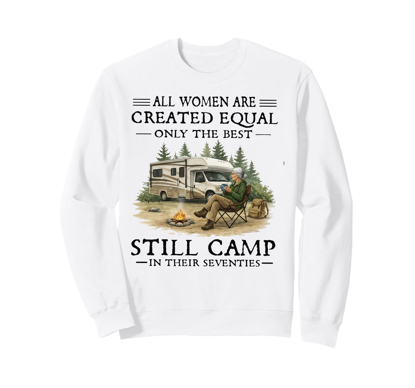 All Are Created Equal Only Best Sweatshirt - Unique Graphic Men Women - T-Shirt, Sweatshirt, Hoodie