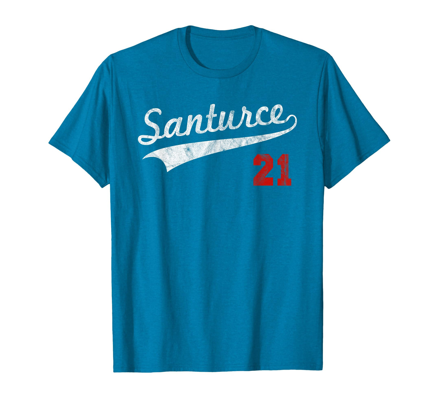 Santurce 21 Puerto Rico Baseball T-Shirt - Novelty Apparel for Adults - T-Shirt, Sweatshirt, Hoodie