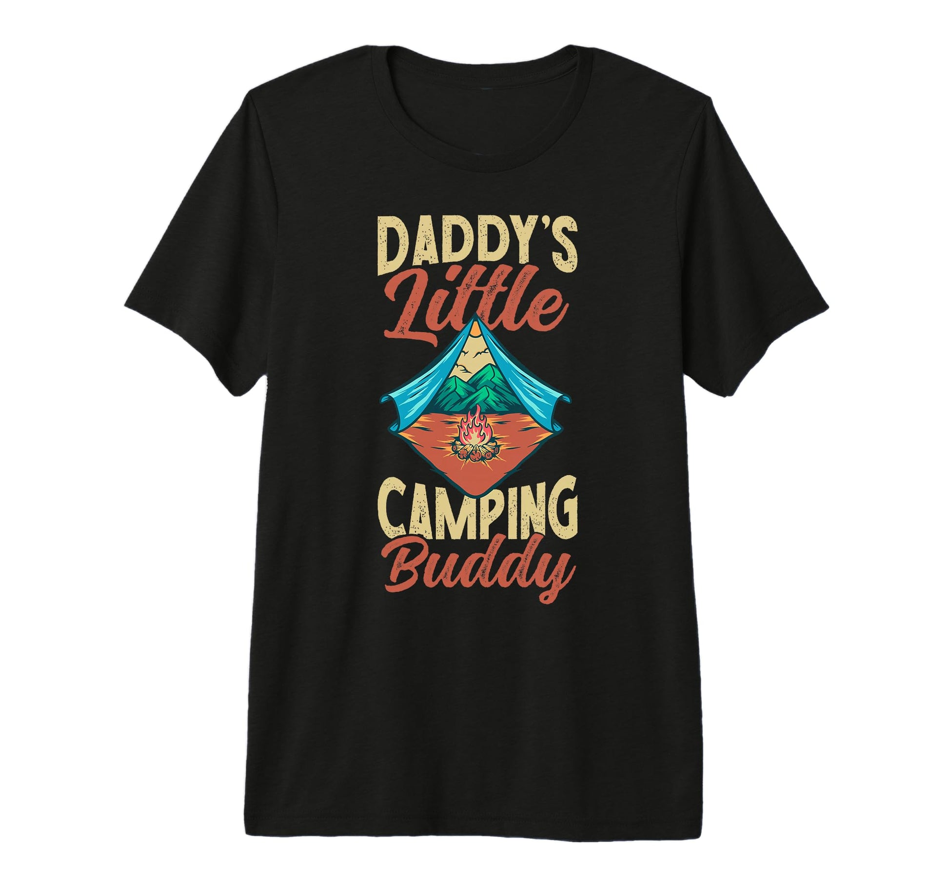 Mens Daddys Little Camping Buddy T-Shirt - Casual Everyday Wear Men Women - T-Shirt, Sweatshirt, Hoodie