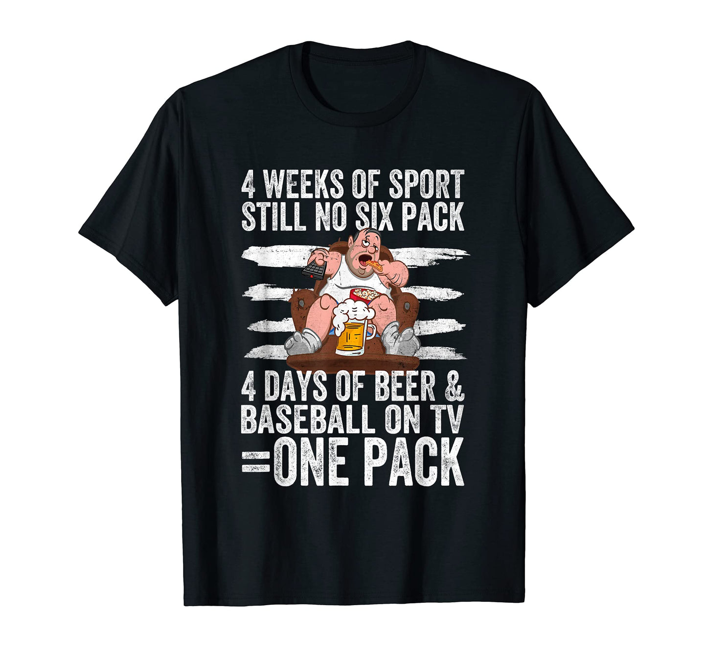 Mens Six Pack Joke Basketball Fan Funny T-Shirt - Trendy Graphic Unisex - T-Shirt, Sweatshirt, Hoodie