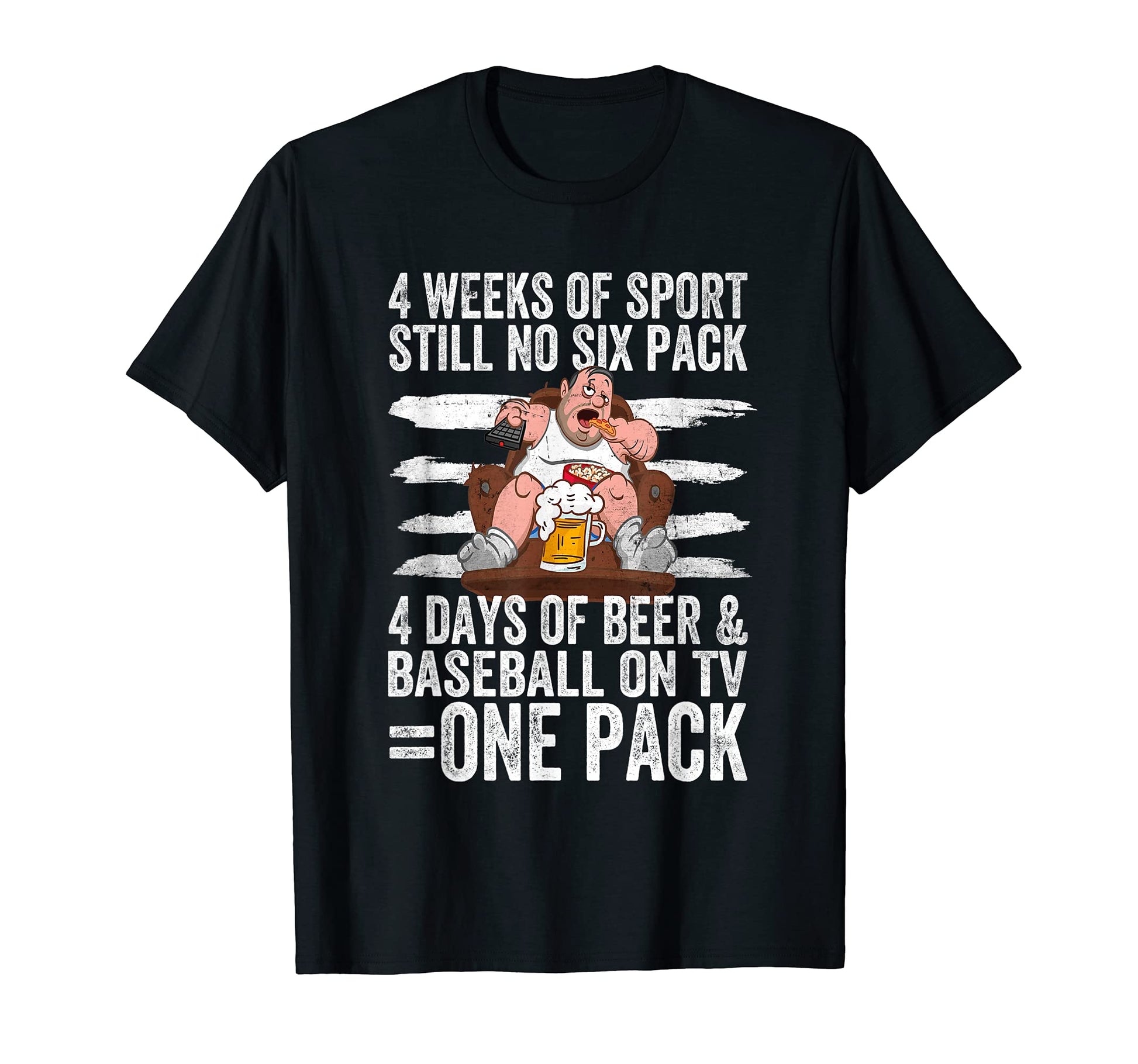 Mens Six Pack Joke Basketball Fan Funny T-Shirt - Trendy Graphic Unisex - T-Shirt, Sweatshirt, Hoodie