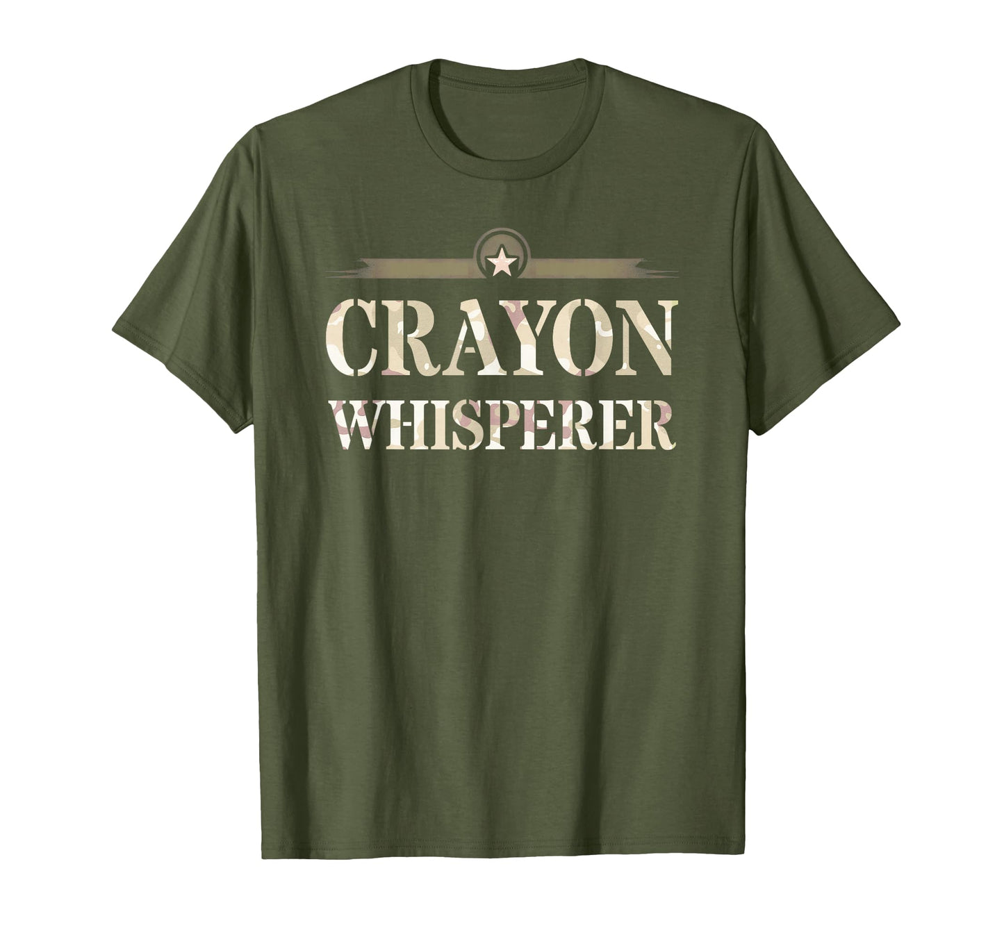 Patriotic Crayons Whisperer Proud T-Shirt - Minimalist Print for Adults - T-Shirt, Sweatshirt, Hoodie
