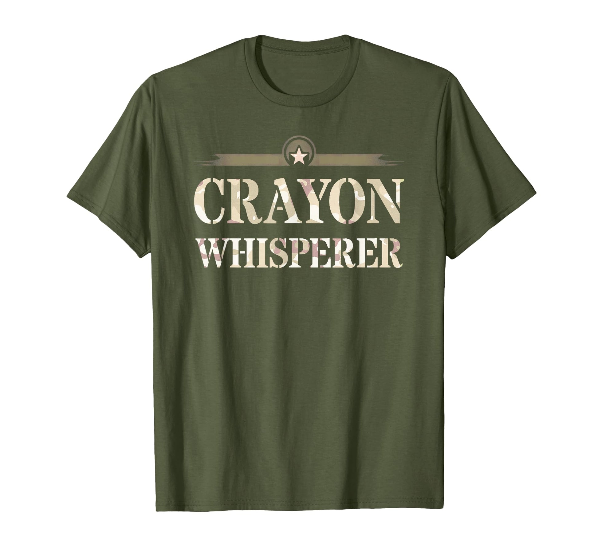 Patriotic Crayons Whisperer Proud T-Shirt - Minimalist Print for Adults - T-Shirt, Sweatshirt, Hoodie
