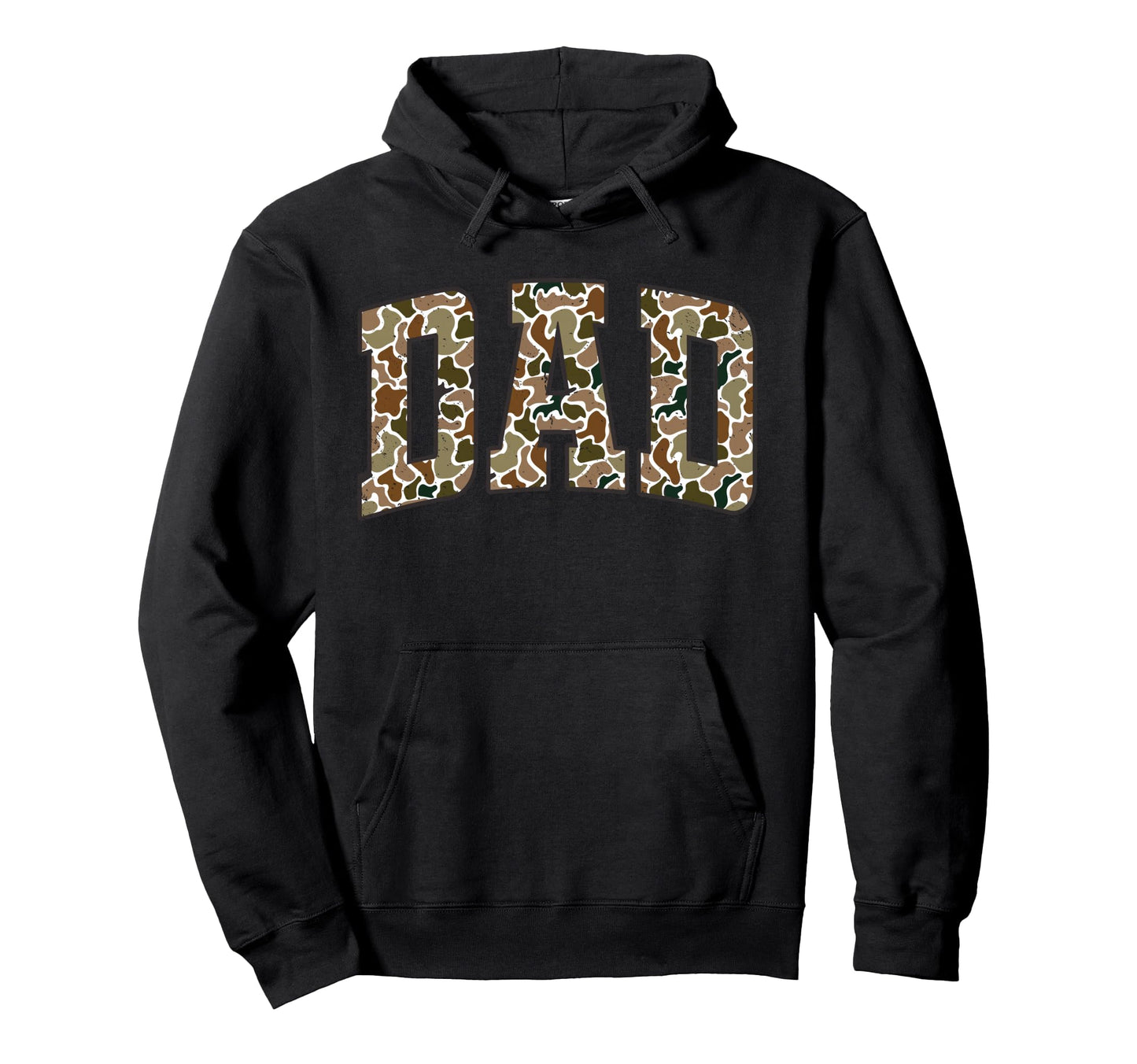 Camo Duck Hunting Dad Old Camo Dad Hoodie - Casual Everyday Wear Unisex - T-Shirt, Sweatshirt, Hoodie