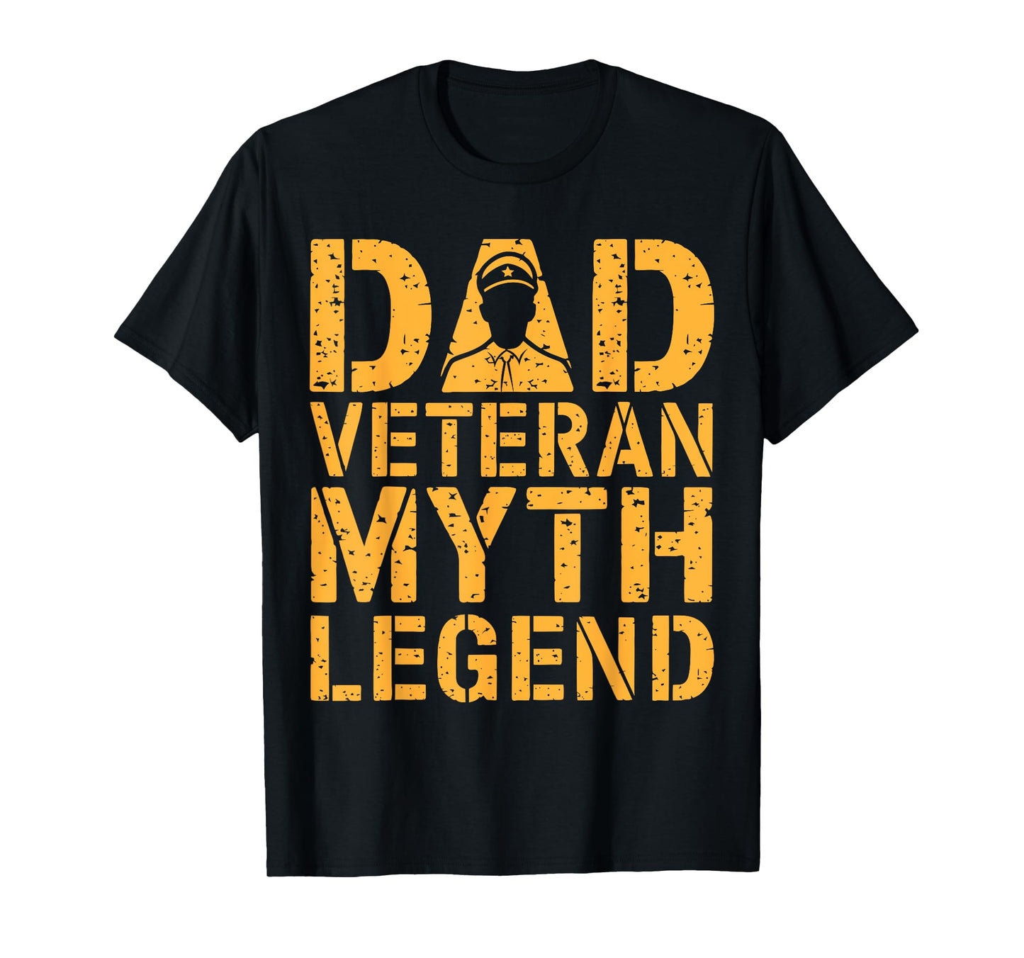 Dad Veteran Myth Legend Fathers Day T-Shirt - Trendy Graphic for Adults - T-Shirt, Sweatshirt, Hoodie