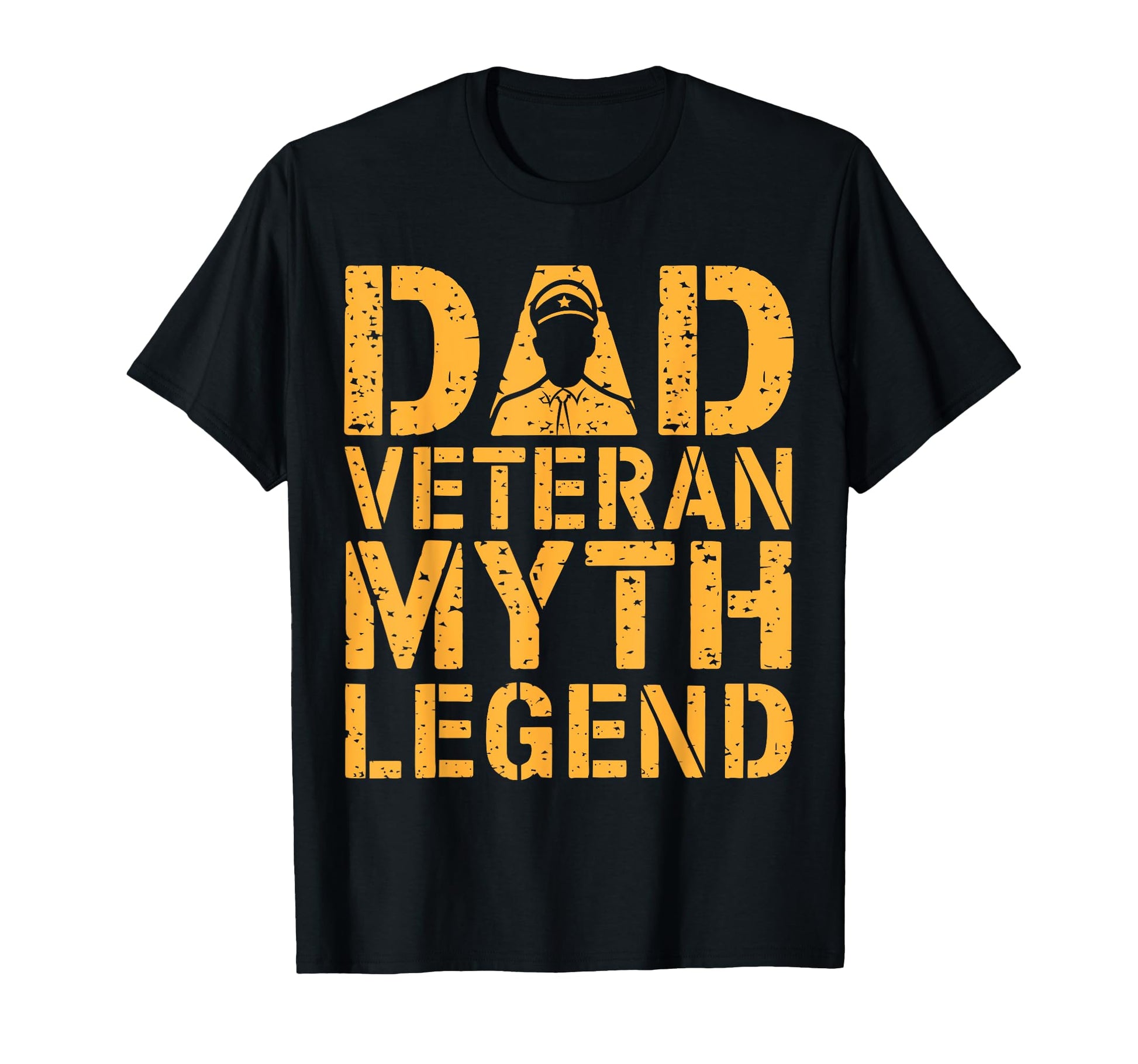 Dad Veteran Myth Legend Fathers Day T-Shirt - Trendy Graphic for Adults - T-Shirt, Sweatshirt, Hoodie