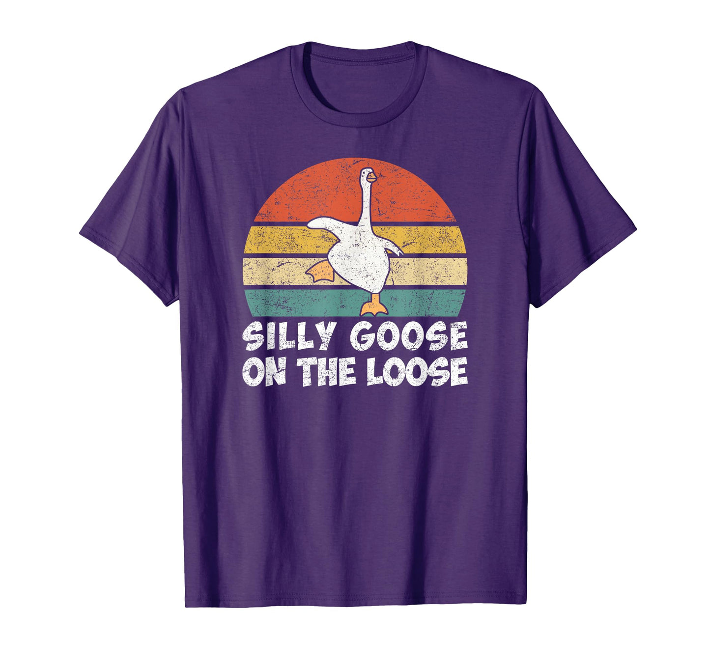 Silly Goose Loose Adults Animal T-Shirt - Aesthetic Graphic Men Women - T-Shirt, Sweatshirt, Hoodie