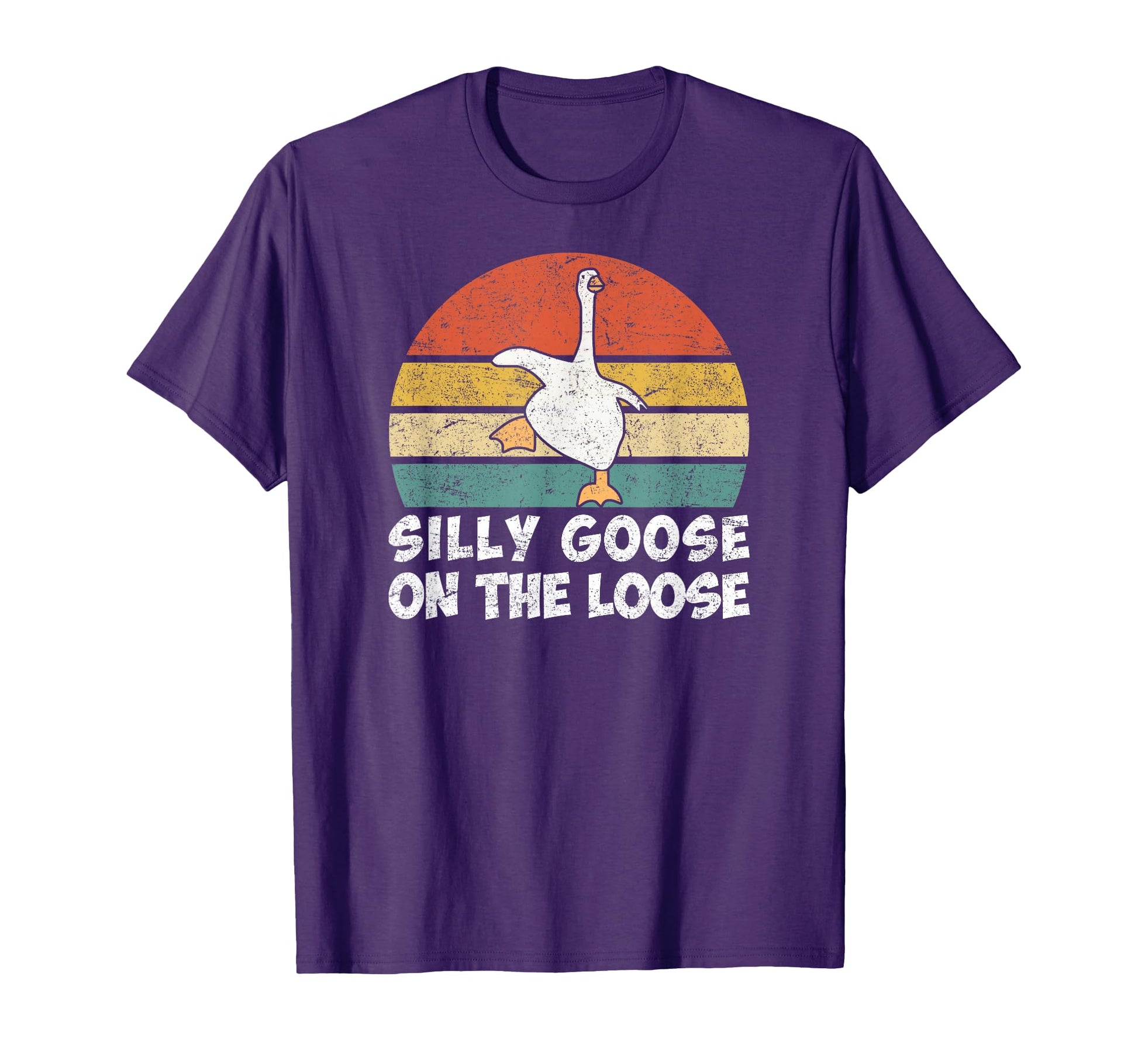 Silly Goose Loose Adults Animal T-Shirt - Aesthetic Graphic Men Women - T-Shirt, Sweatshirt, Hoodie