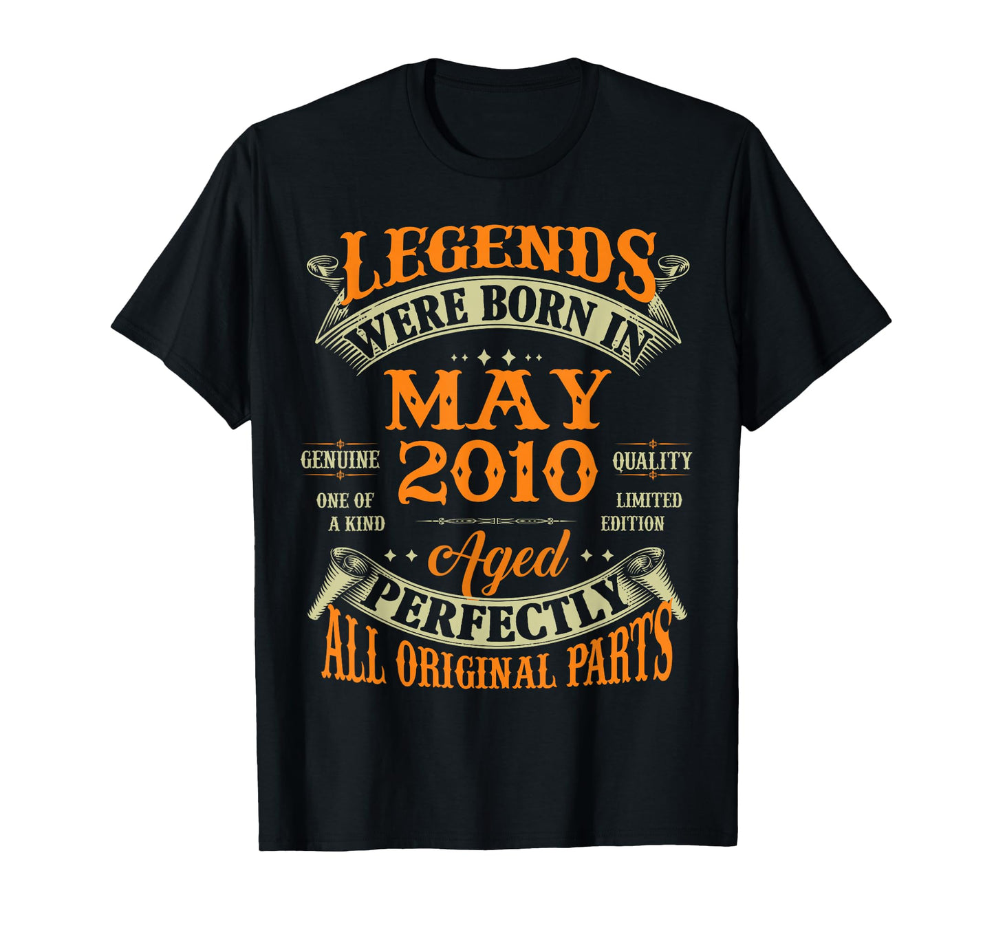 16Th Birthday Gift Legend Born May 2010 16 T-Shirt - Trendy Graphic Unisex - T-Shirt, Sweatshirt, Hoodie