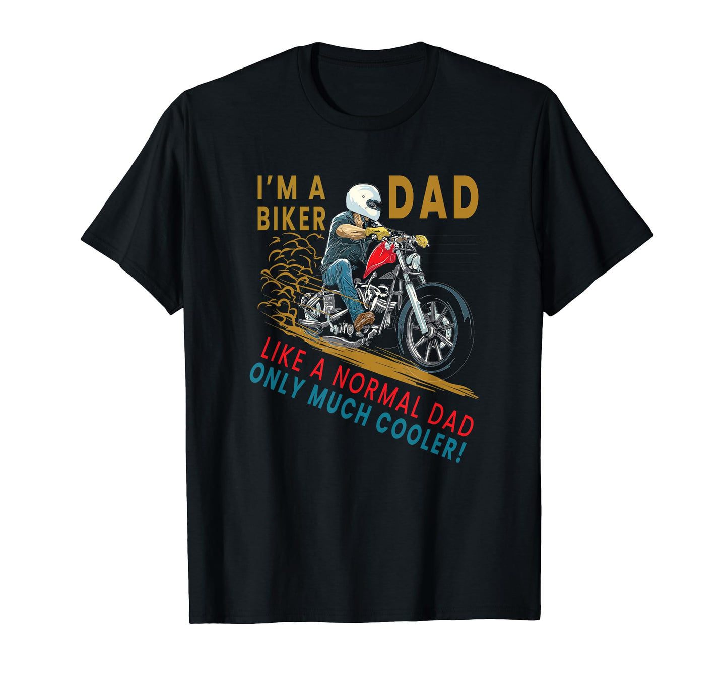 Dad Gifts American Custom Motorcycle T-Shirt - Custom Art Print Unisex - T-Shirt, Sweatshirt, Hoodie