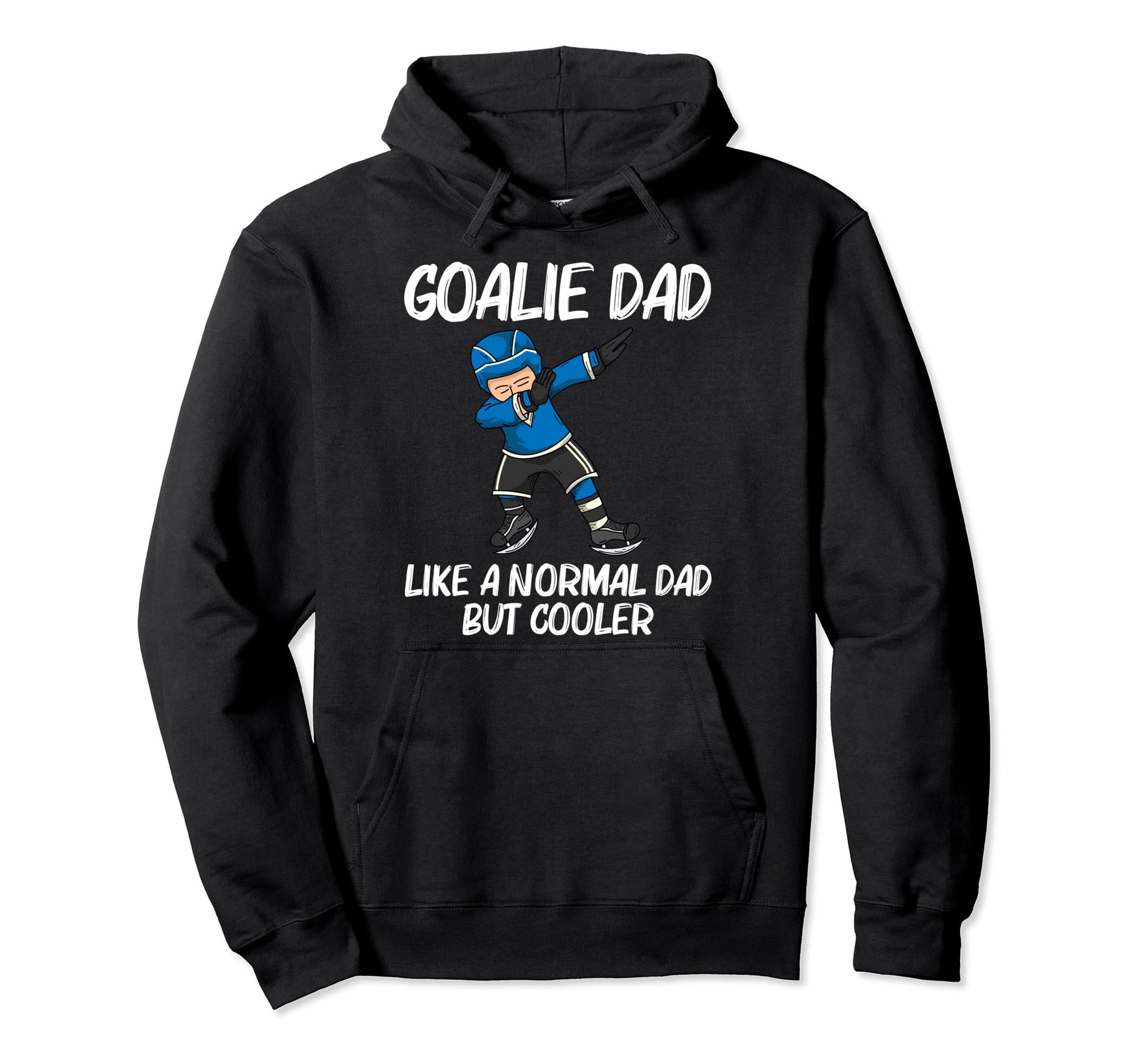 Funny Ice Hockey Dad Father Field Rink Hoodie - Graphic Print for Adults - T-Shirt, Sweatshirt, Hoodie