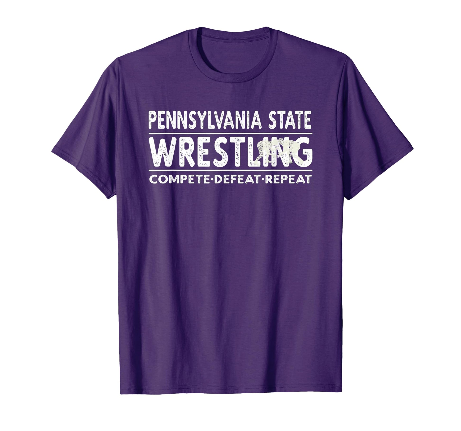 Pennsylvania State Wrestling Compete T-Shirt - Fun Novelty Design Unisex - T-Shirt, Sweatshirt, Hoodie