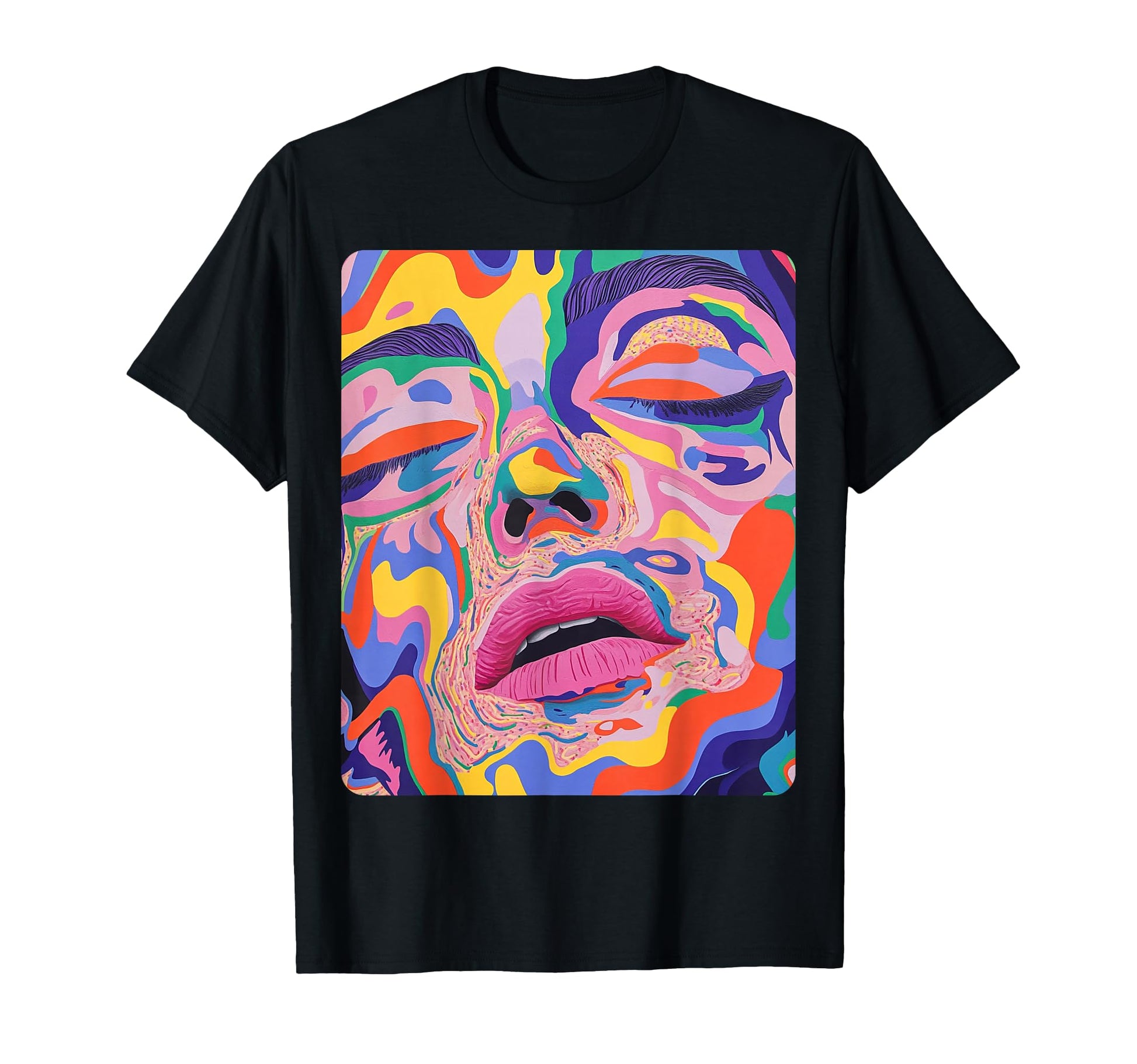 Pop Art Colorful Womens T-Shirt - Fun Novelty Design Unisex - T-Shirt, Sweatshirt, Hoodie