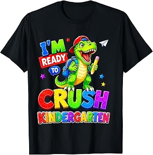 Dinosaur Kindergarten Back to School for Toddler Boys T-Shirt Unisex T-shirt, Sweatshirt, Hoodie, Long Sleeve Tee - T-Shirt, Sweatshirt, Hoodie