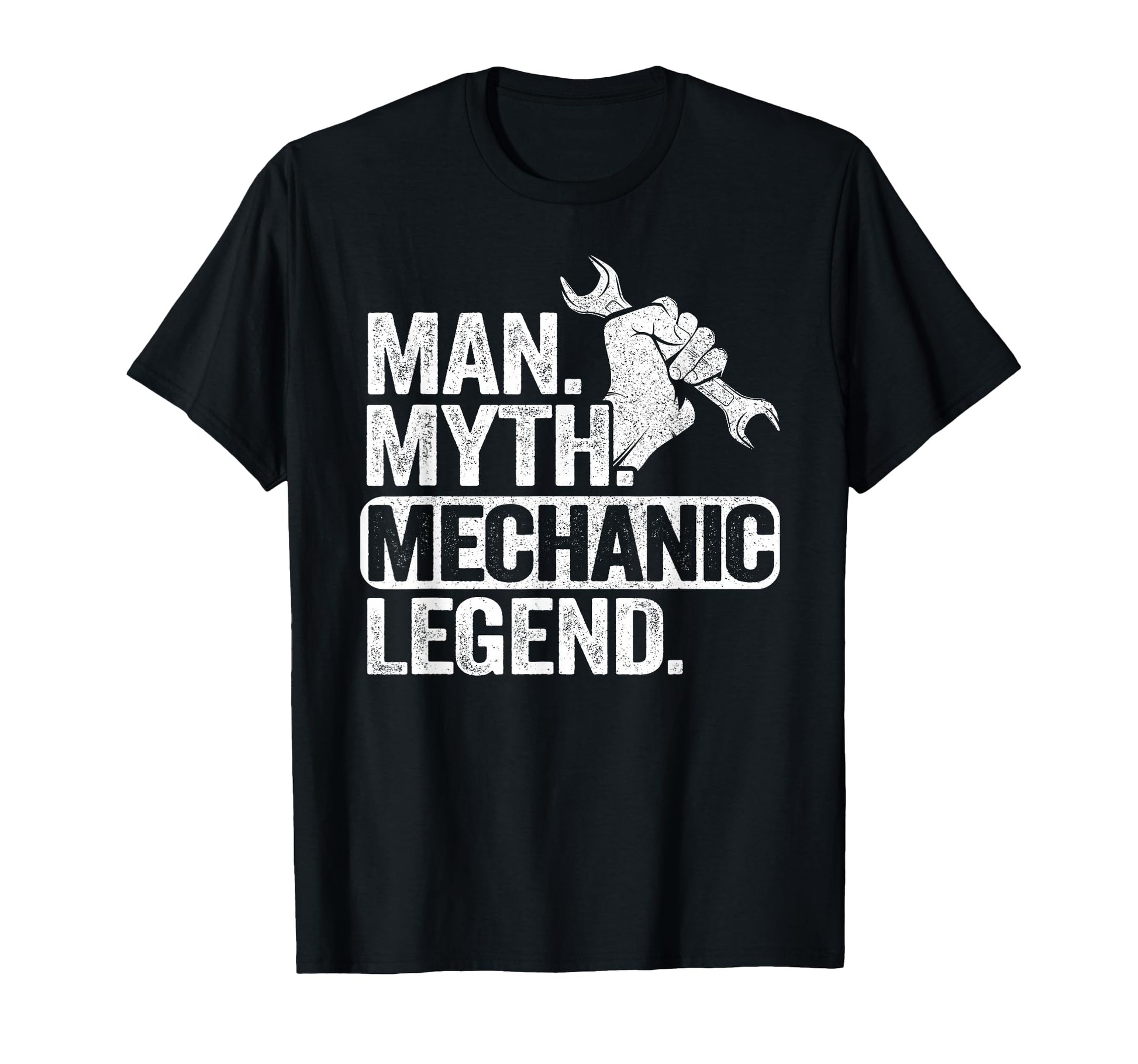 Myth Mechanic Legend Car Guy Garage Dad T-Shirt - Aesthetic Graphic Unisex - T-Shirt, Sweatshirt, Hoodie