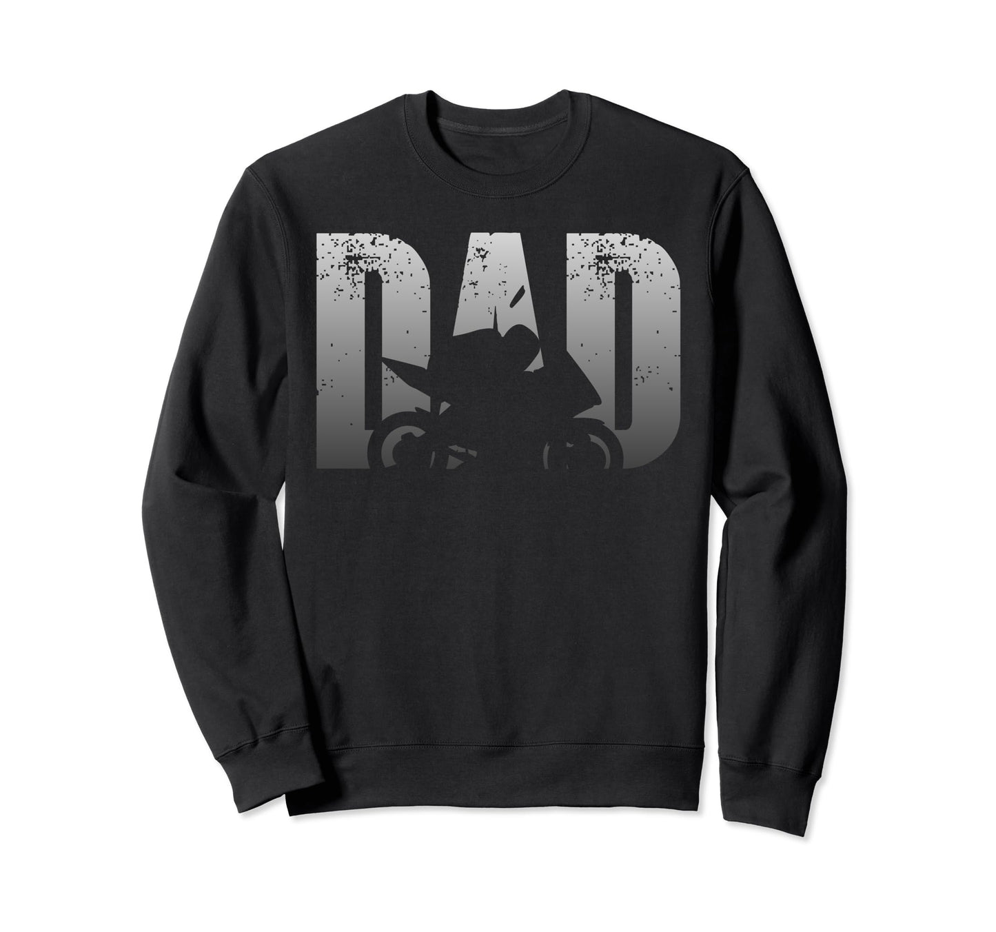 Motorcycle Biker Fathers Day T-Shirt - Minimalist Print for Adults - T-Shirt, Sweatshirt, Hoodie