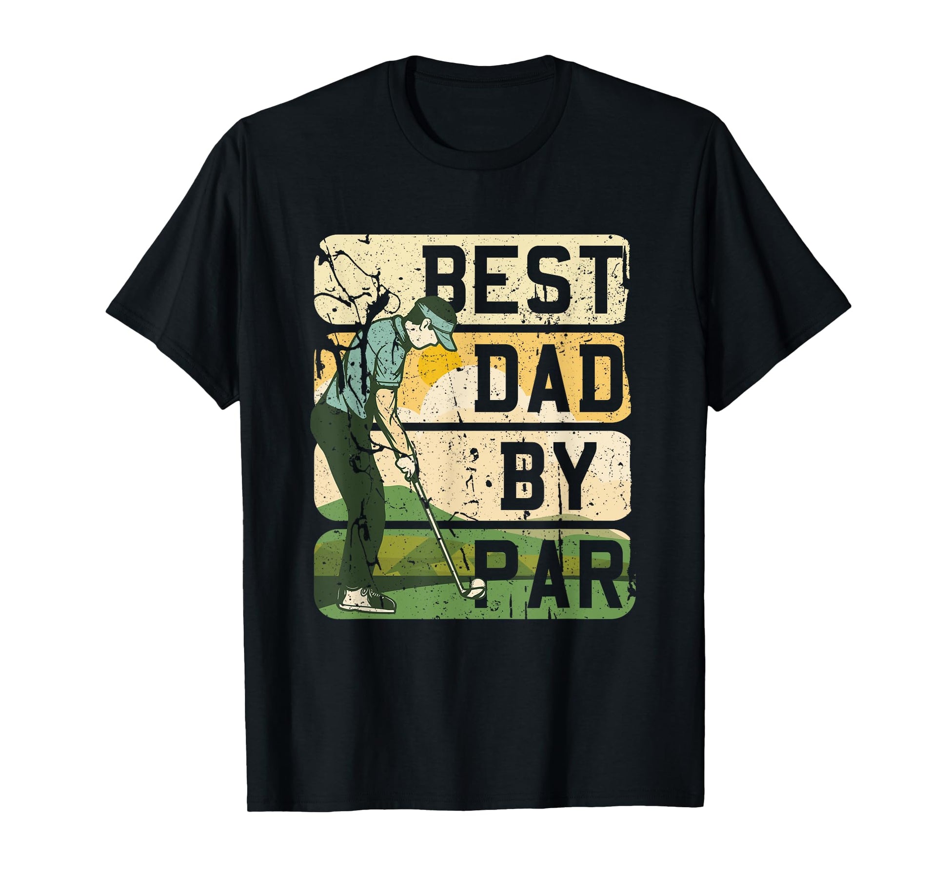 Best Dad Par Golf Player Golfer Golfing T-Shirt - Aesthetic Graphic Unisex - T-Shirt, Sweatshirt, Hoodie