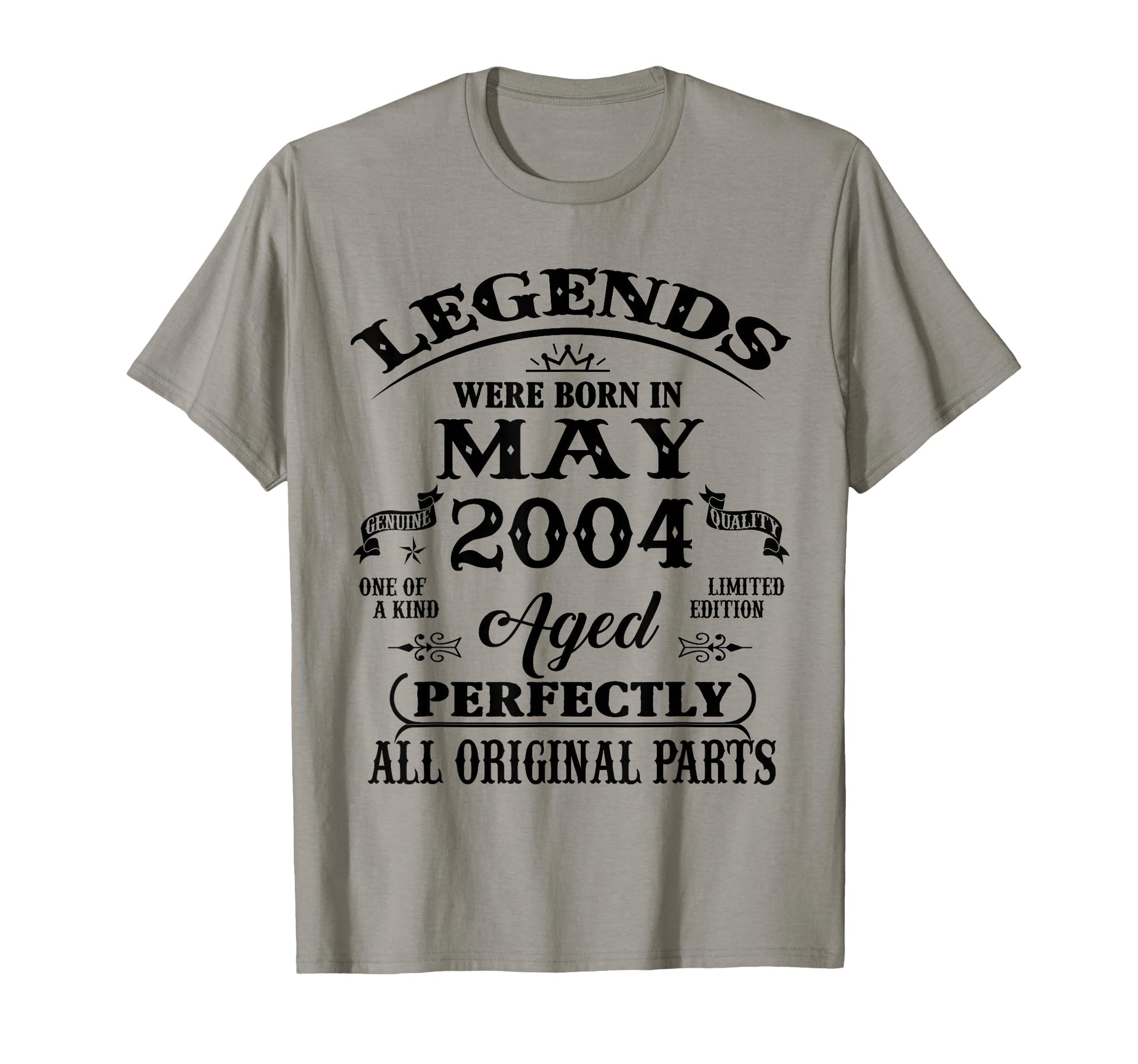 22Nd Birthday Gift Legend Born May 2004 22 T-Shirt - Graphic Print Unisex - T-Shirt, Sweatshirt, Hoodie