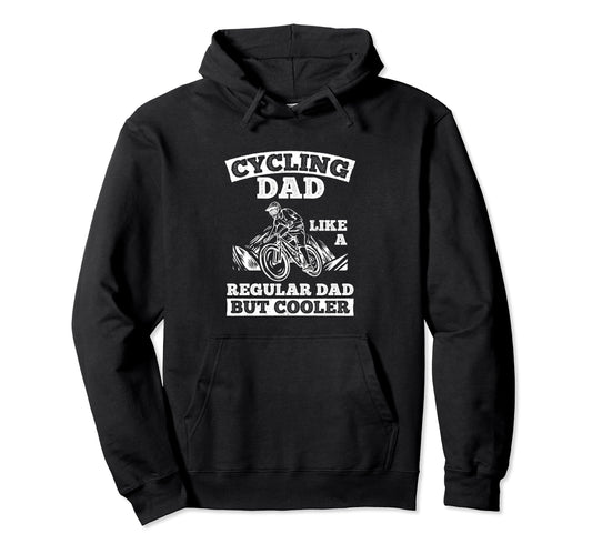 Biker Cyclist Cycling Family Hoodie - Casual Everyday Wear for Adults - T-Shirt, Sweatshirt, Hoodie