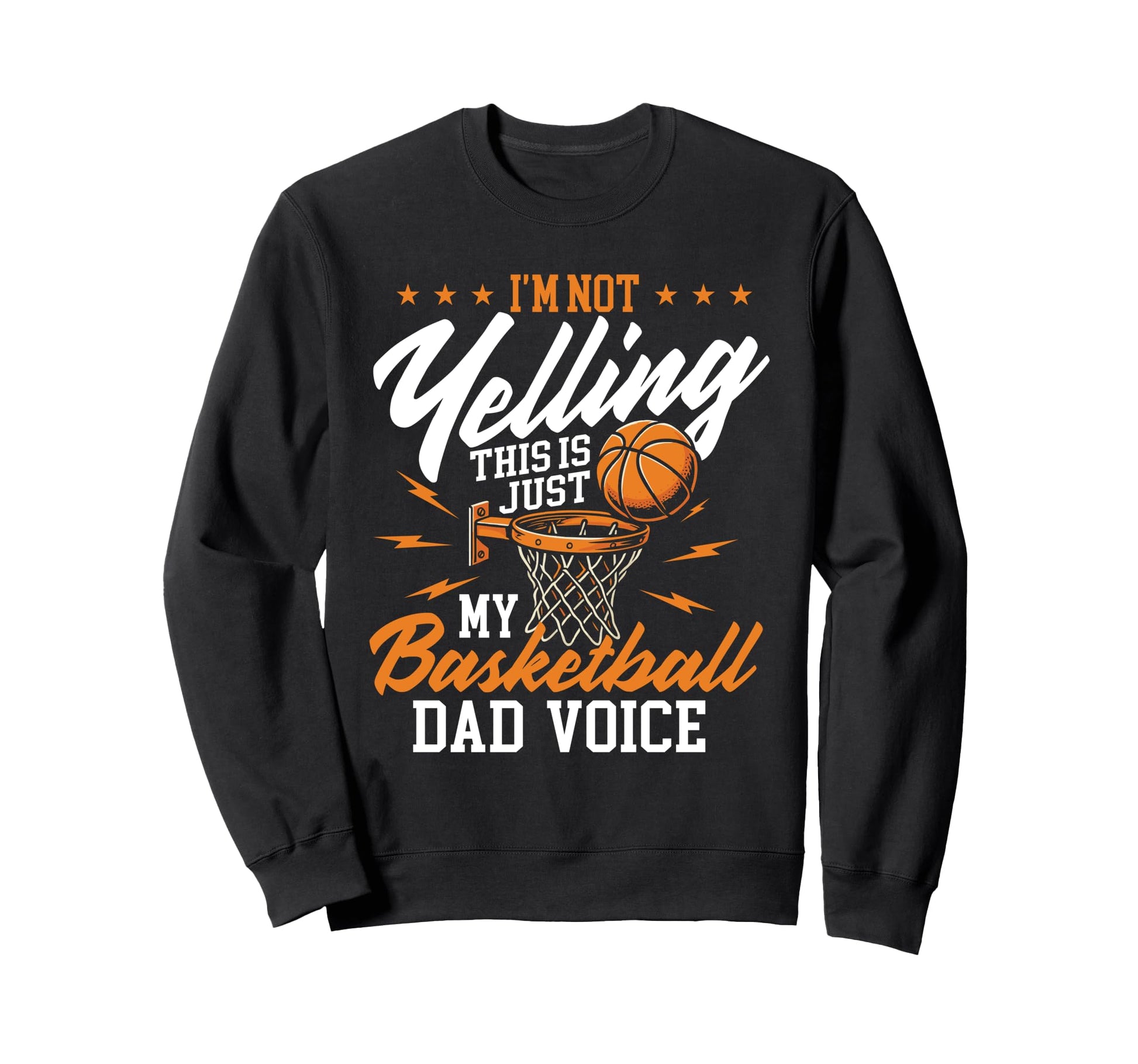 Im Not Yelling This Is Just My Sweatshirt - Minimalist Print for Adults - T-Shirt, Sweatshirt, Hoodie