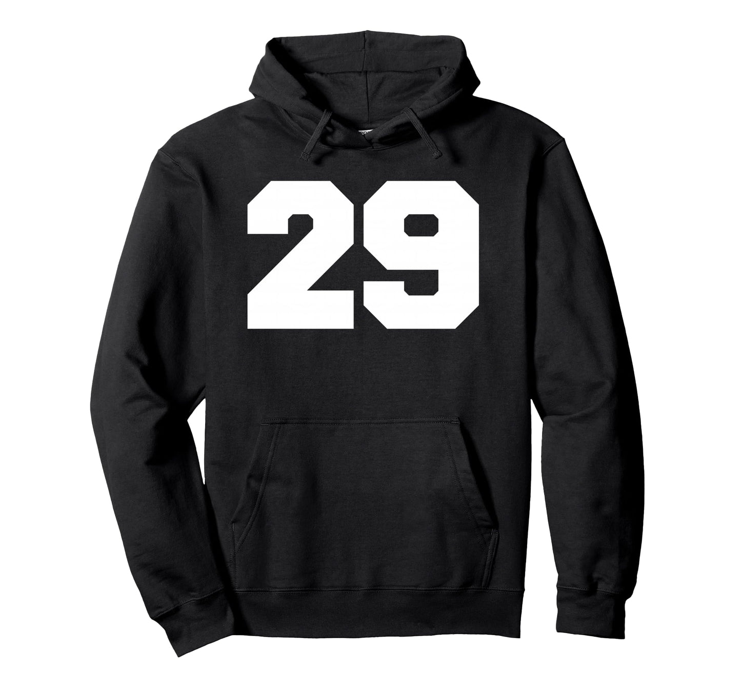Number 29 Sports Jersey Player 29 Fan Hoodie - Novelty Apparel for Adults - T-Shirt, Sweatshirt, Hoodie