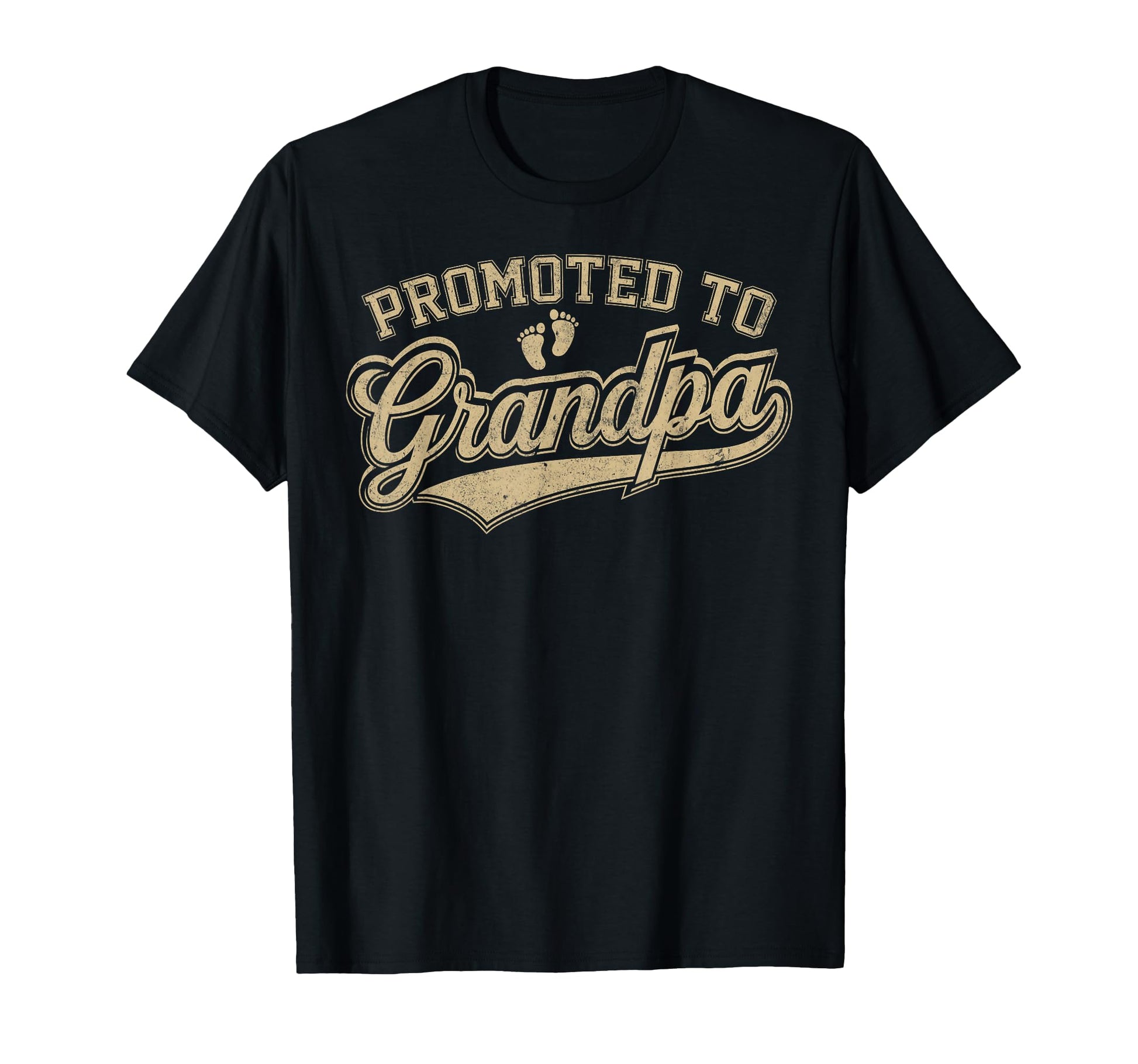 Mens Promoted To Grandpa Grandparents T-Shirt - Aesthetic Graphic Unisex - T-Shirt, Sweatshirt, Hoodie