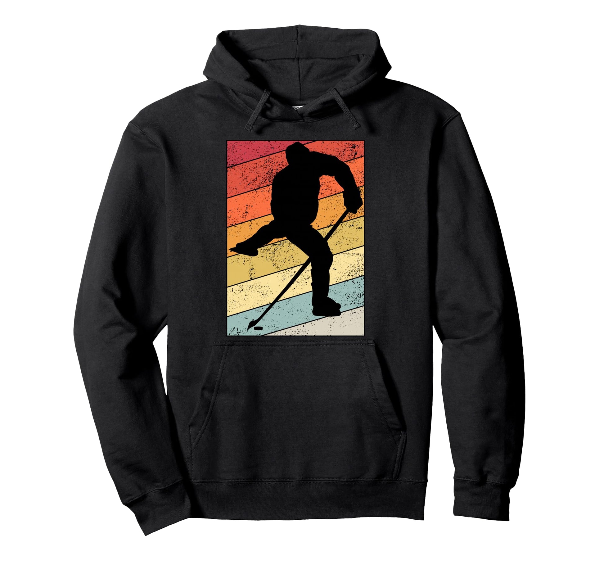 Ice Hockey Player Worn Gift Hoodie - Novelty Apparel Men Women - T-Shirt, Sweatshirt, Hoodie