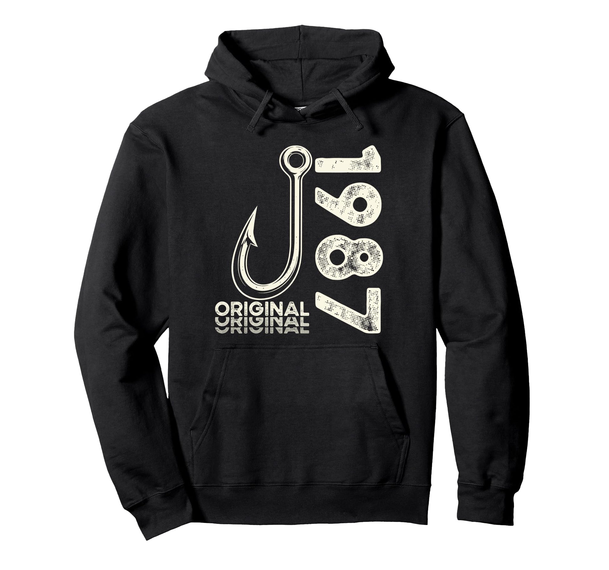 39Th Birthday Fishing Gift Hoodie - Casual Everyday Wear Men Women - T-Shirt, Sweatshirt, Hoodie
