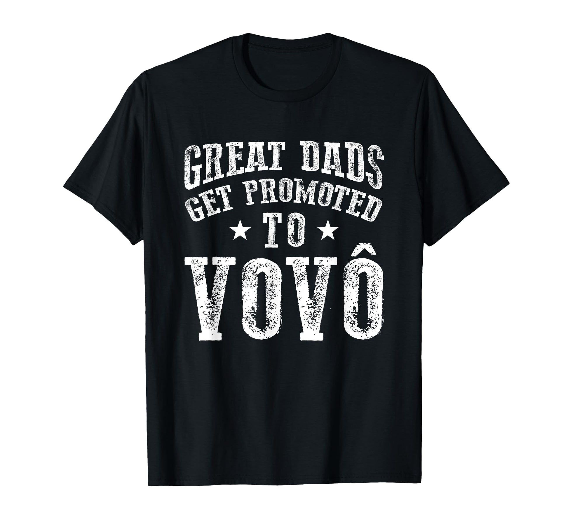 Great Dads Get Promoted To Vovo T-Shirt - Novelty Apparel for Adults - T-Shirt, Sweatshirt, Hoodie