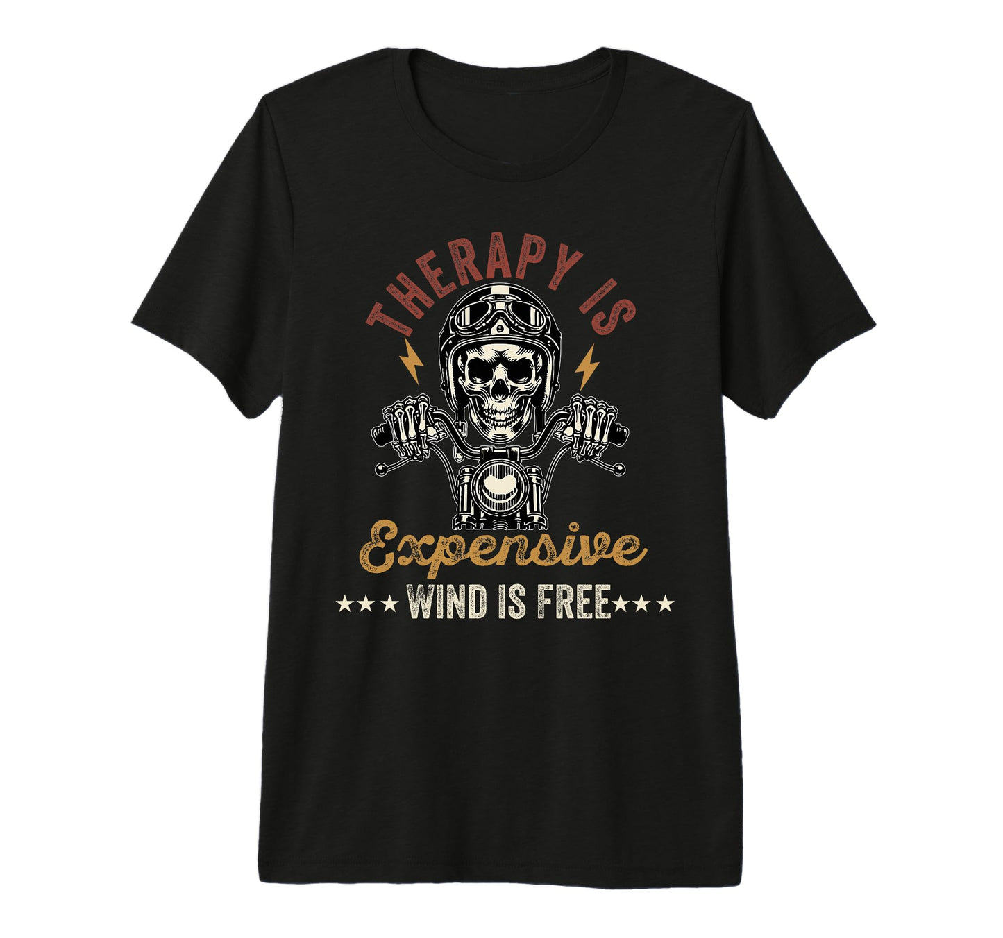 Therapy Is Expensive Wind Is Free T-Shirt - Streetwear Style Unisex - T-Shirt, Sweatshirt, Hoodie