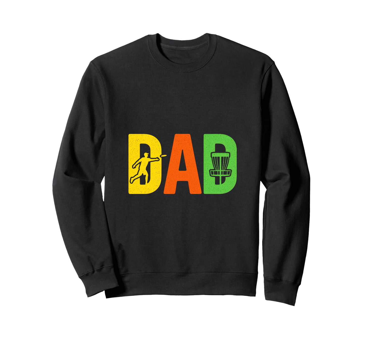 Dad Funny Disc Golf Lover Sweatshirt - Minimalist Print Unisex - T-Shirt, Sweatshirt, Hoodie